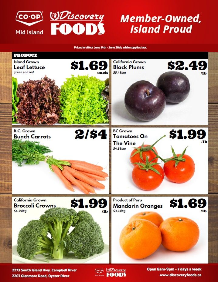 Discovery Foods Flyer June 14 to 20