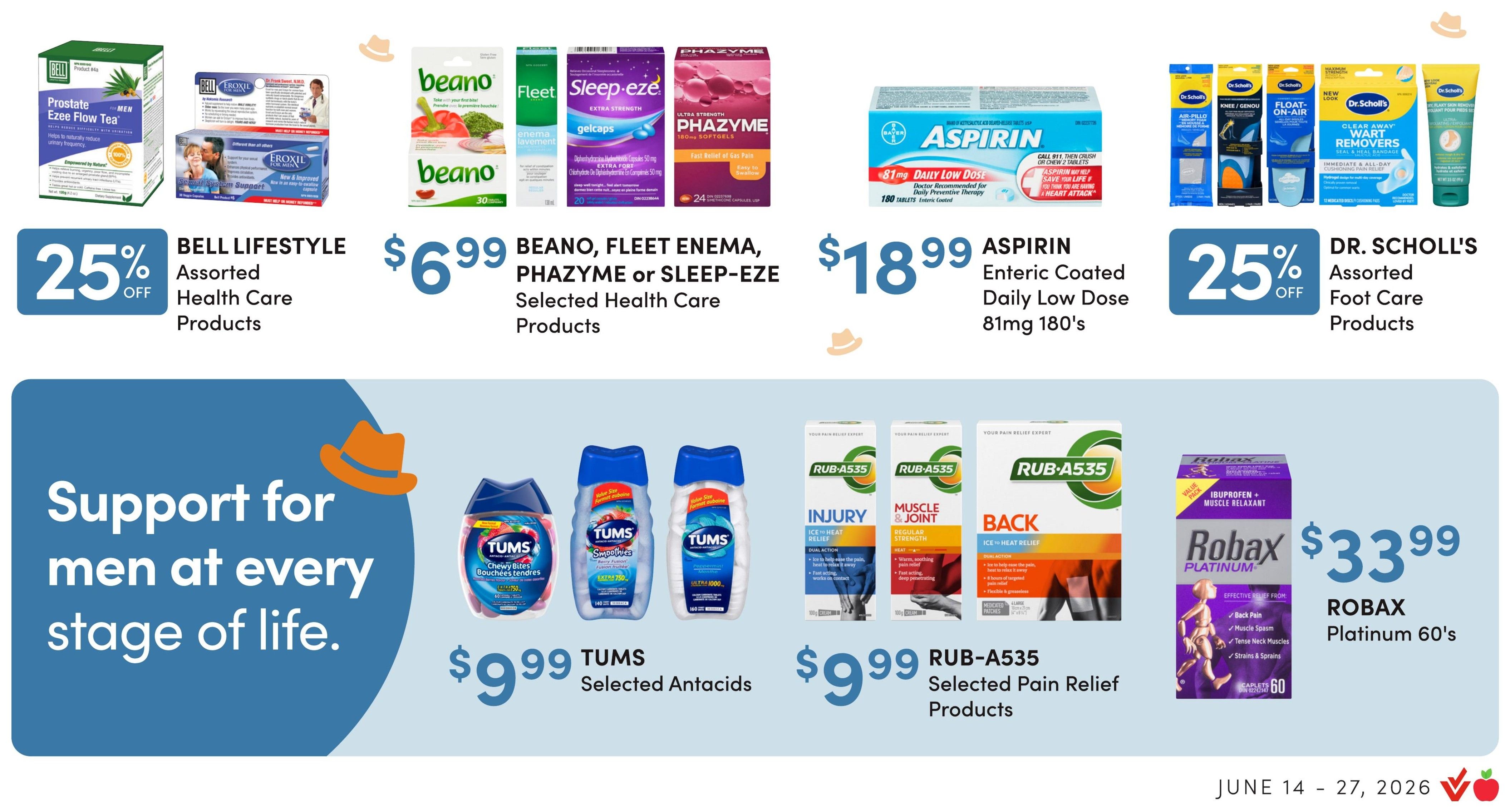 Apple Drugs Flyer June 14 to 27