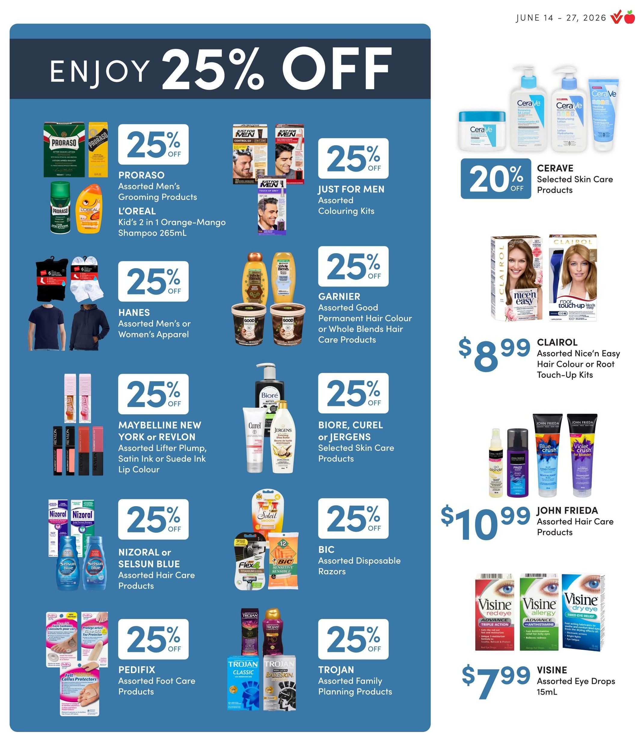 Apple Drugs Flyer June 14 to 27