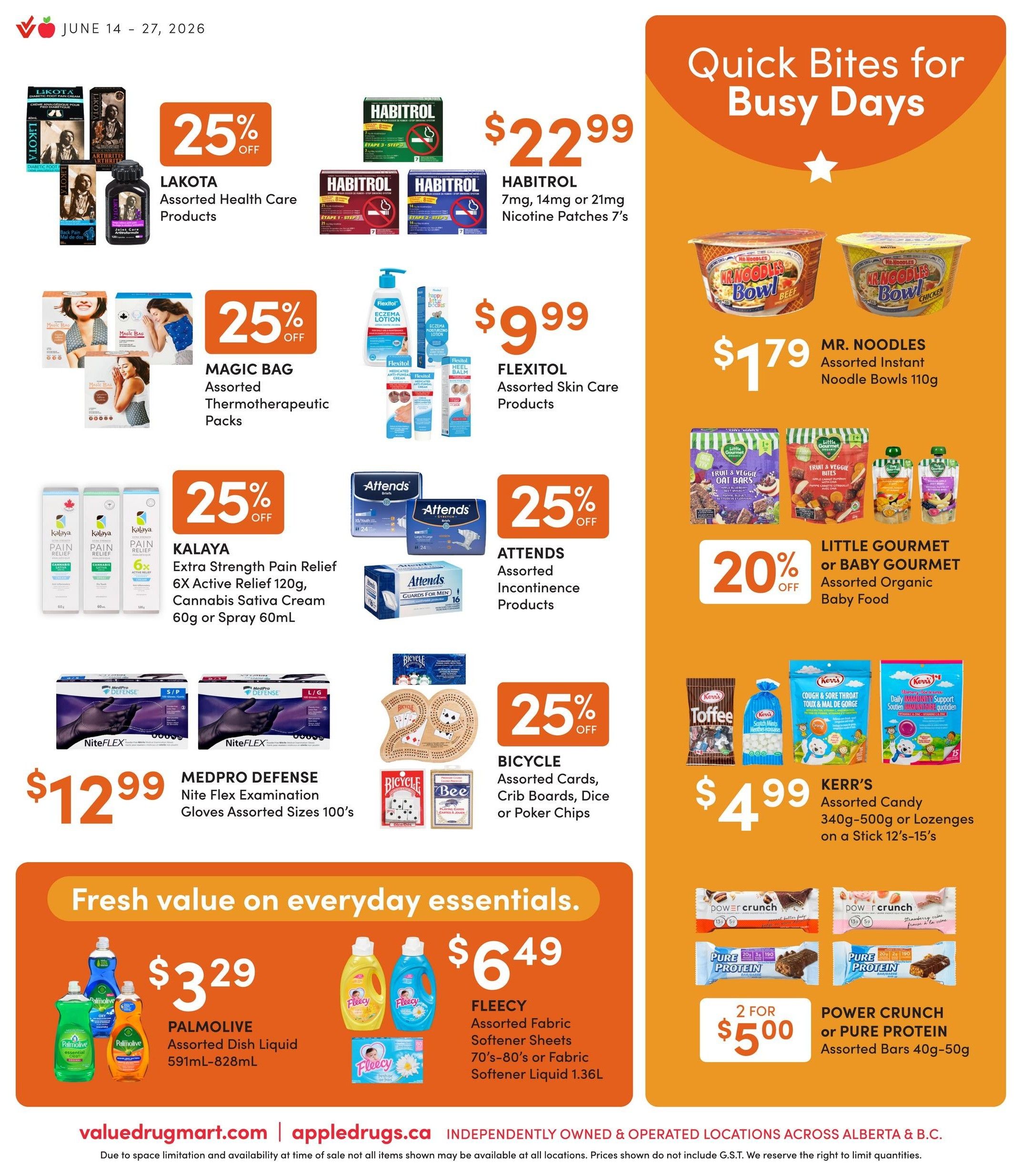 Apple Drugs Flyer June 14 to 27