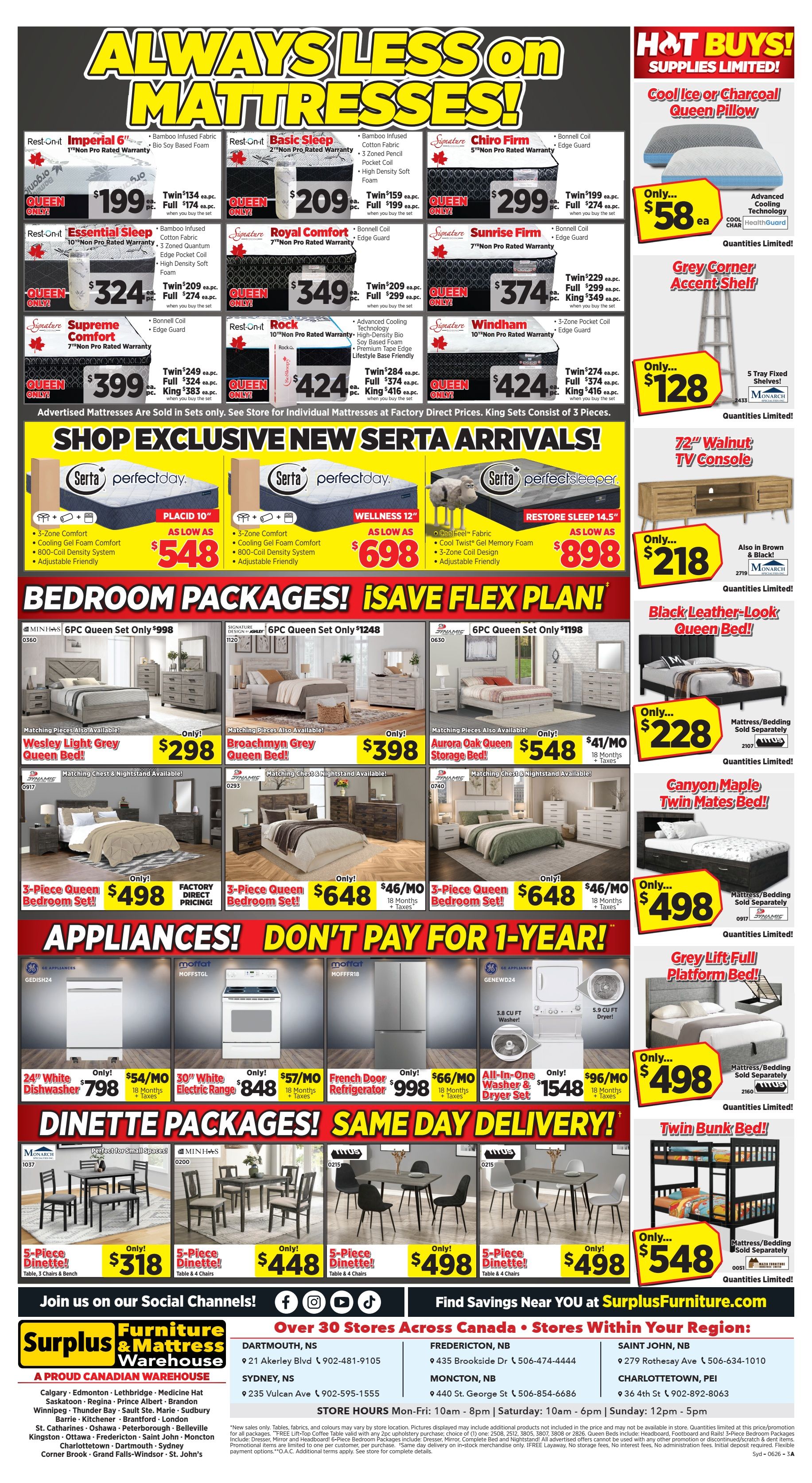 Surplus Furniture & Mattress Warehouse (Sydney) Flyer June 14 to 28