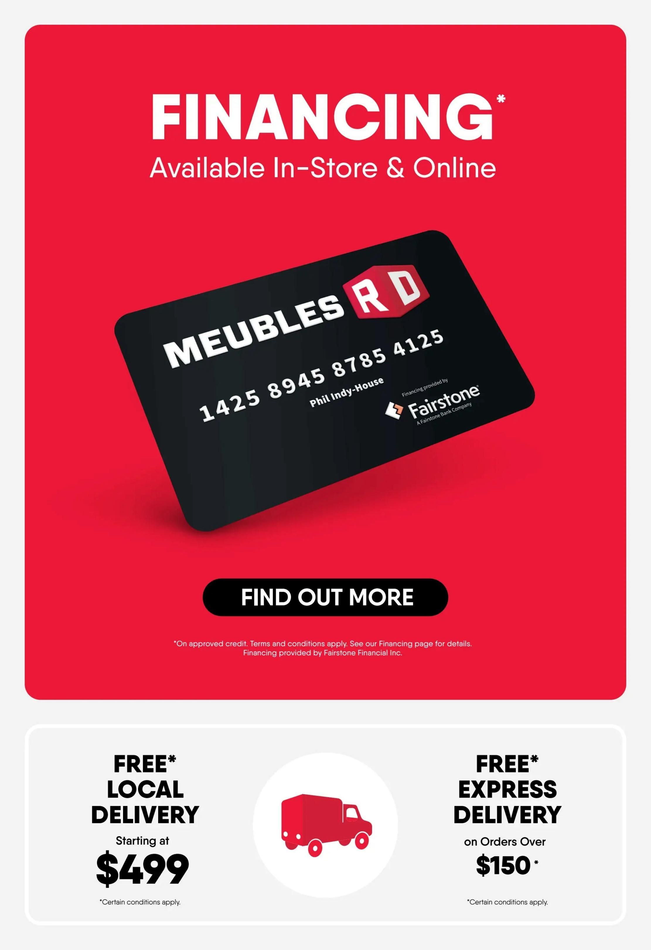 Meubles RD Flyer June 15 to 21
