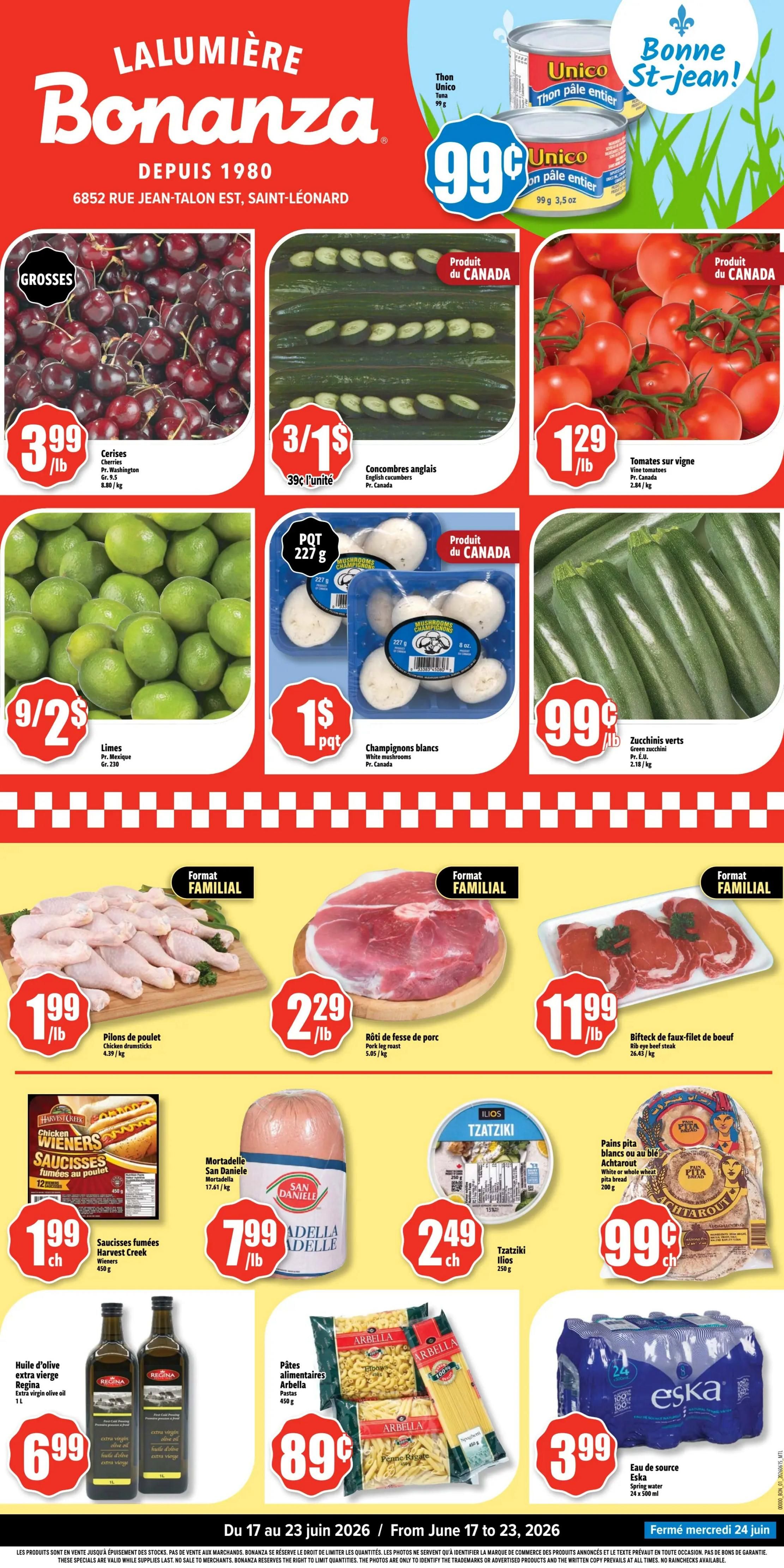 Bonanza Flyer June 17 to 23