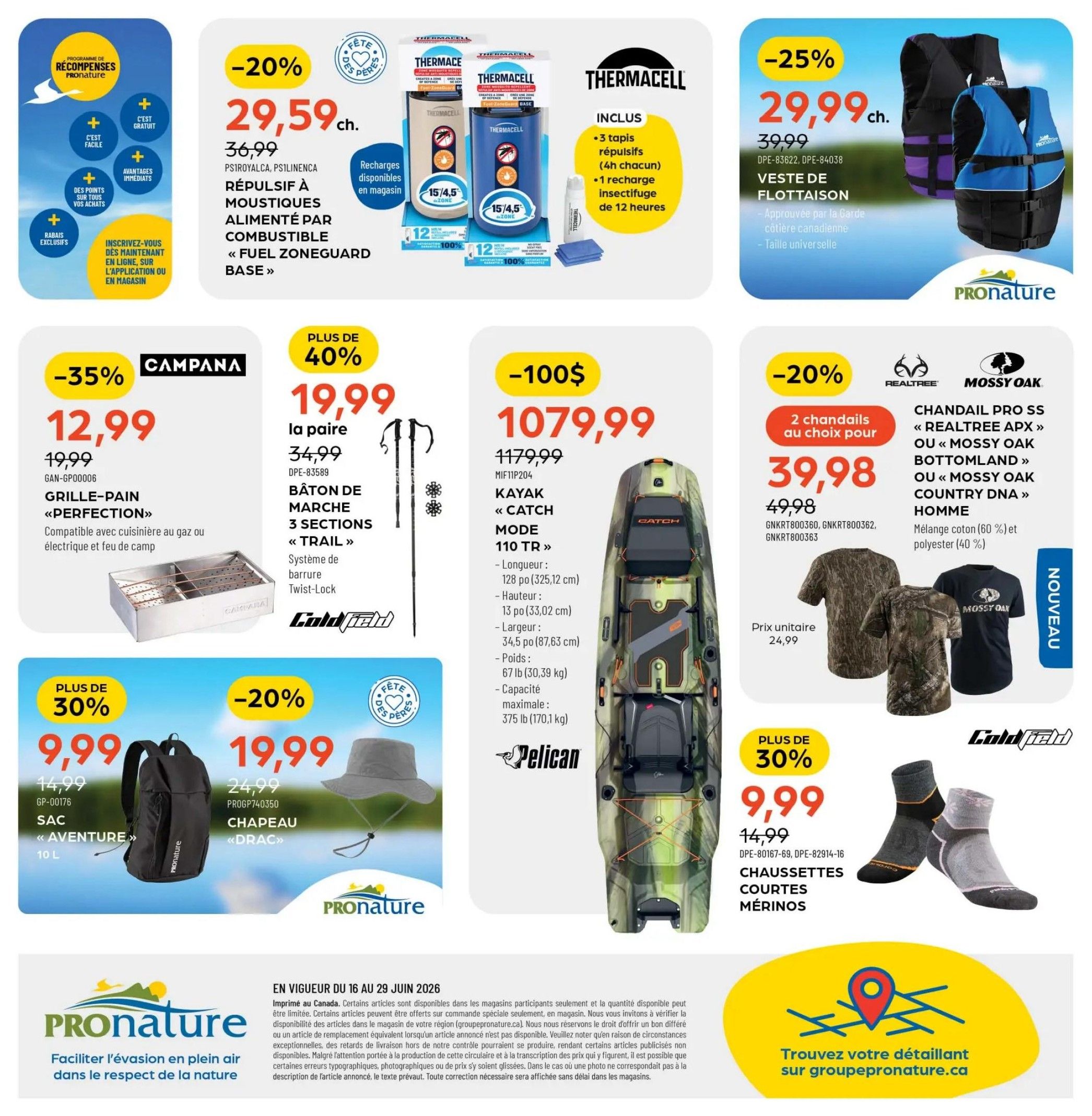 Pronature Flyer June 16 to 29