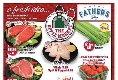 The Apple Market Flyer June 15 to 21