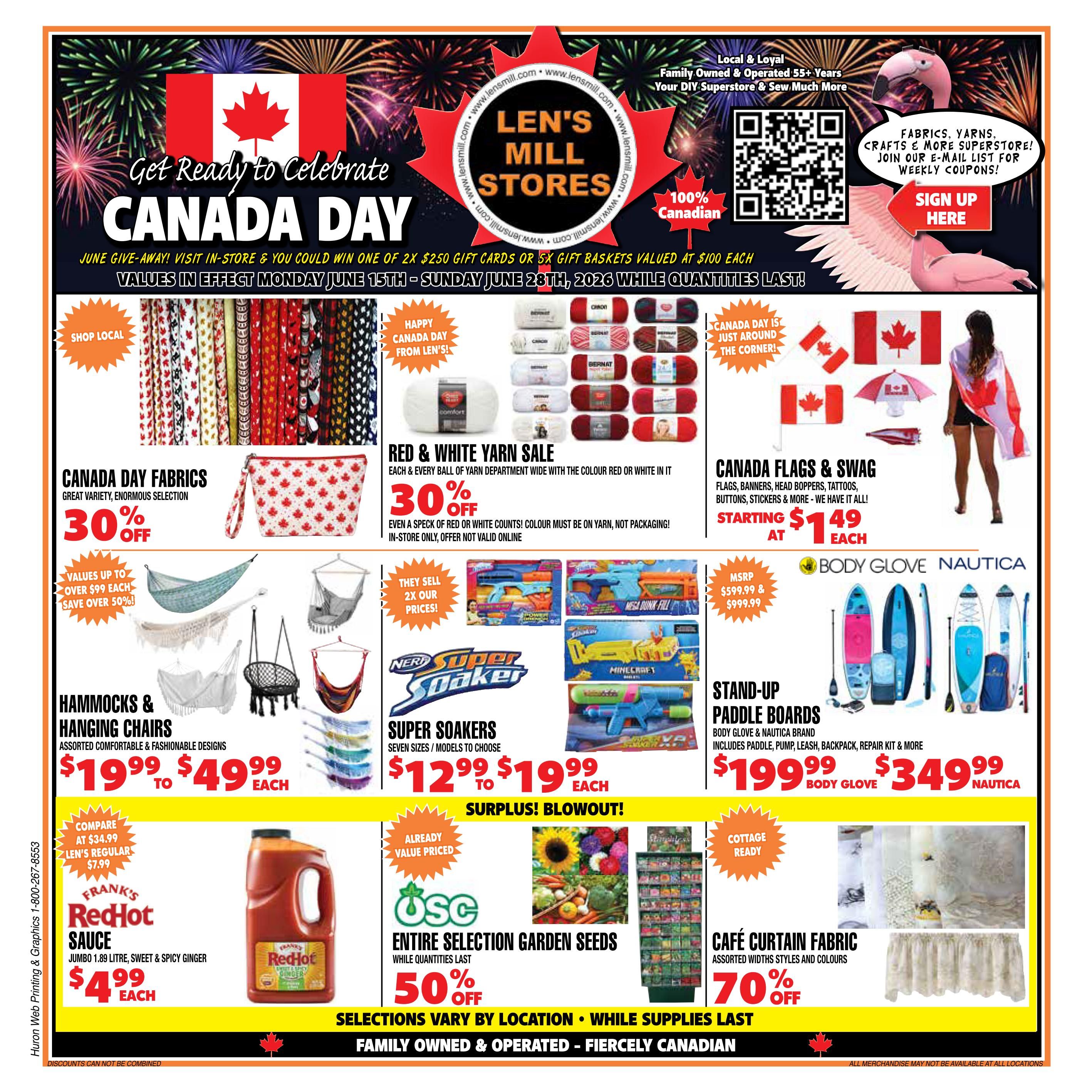 Len's Mill Stores Flyer June 15 to 28