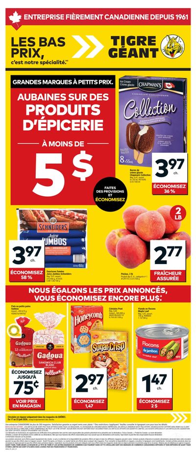 Tigre Géant Flyer June 17 to 23
