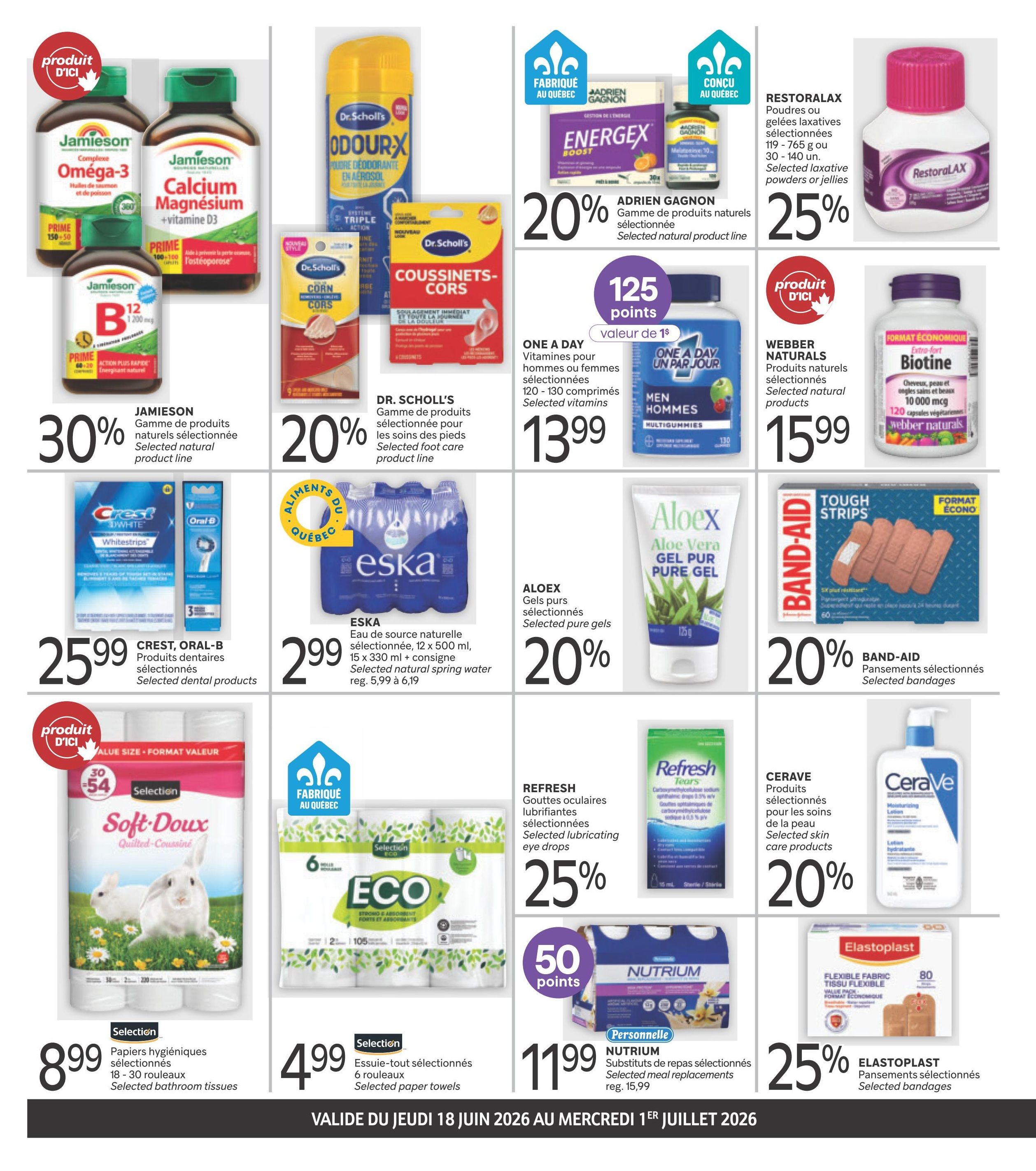 Brunet Clinique Flyer June 18 to July 1