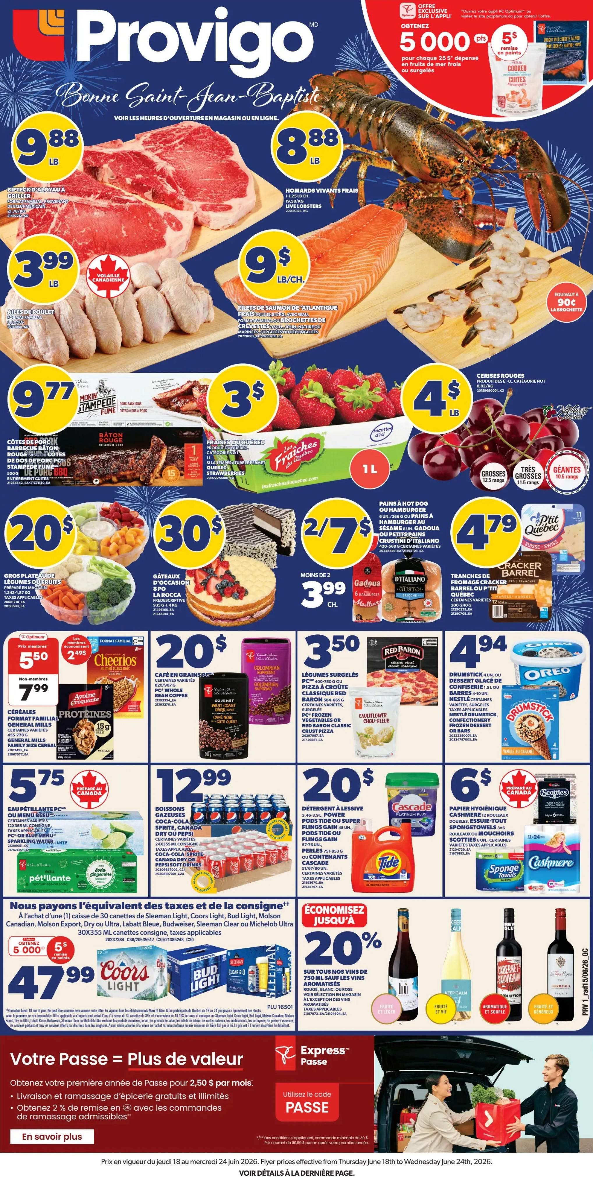 Provigo Flyer June 18 to 24