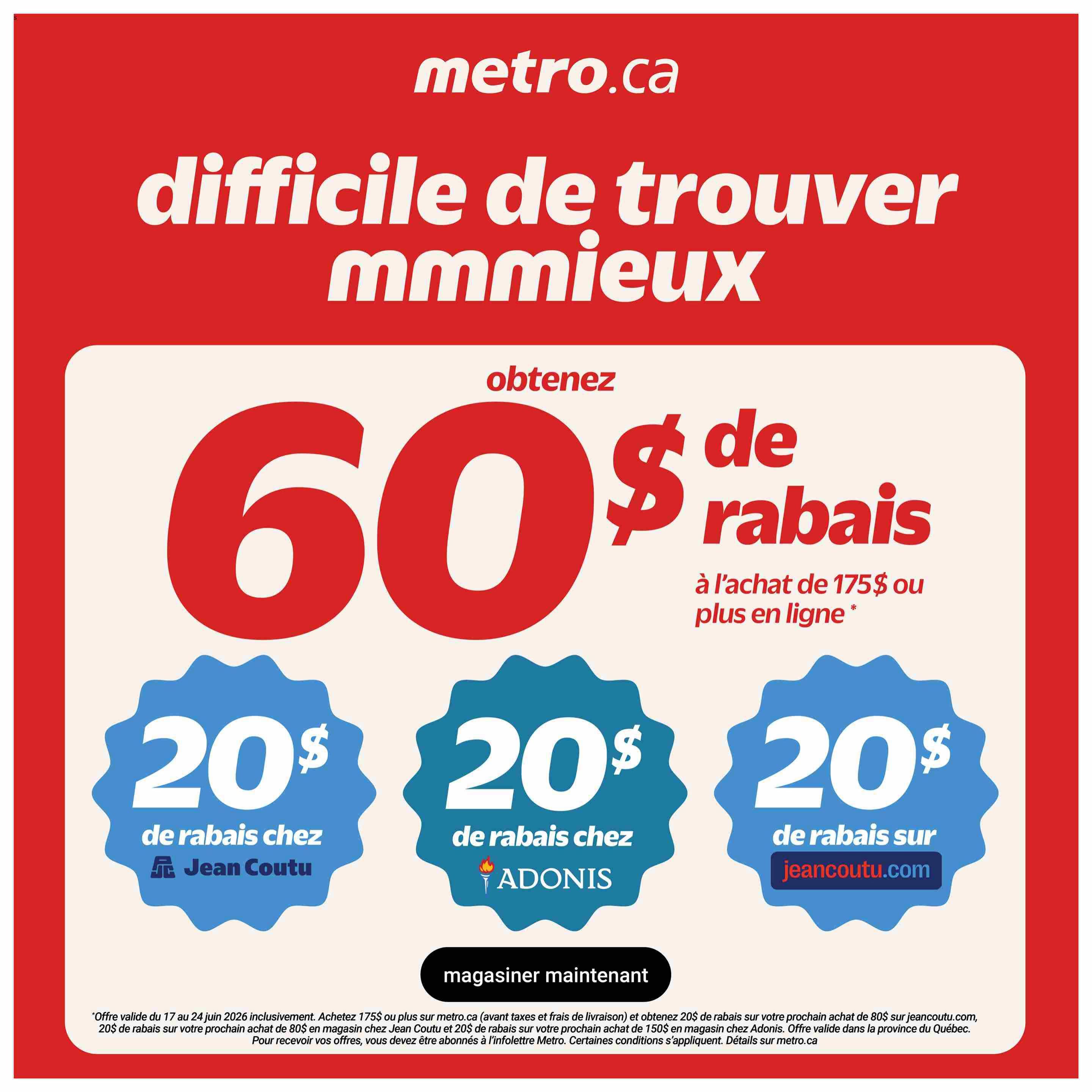 Metro (QC) Flyer June 18 to 24