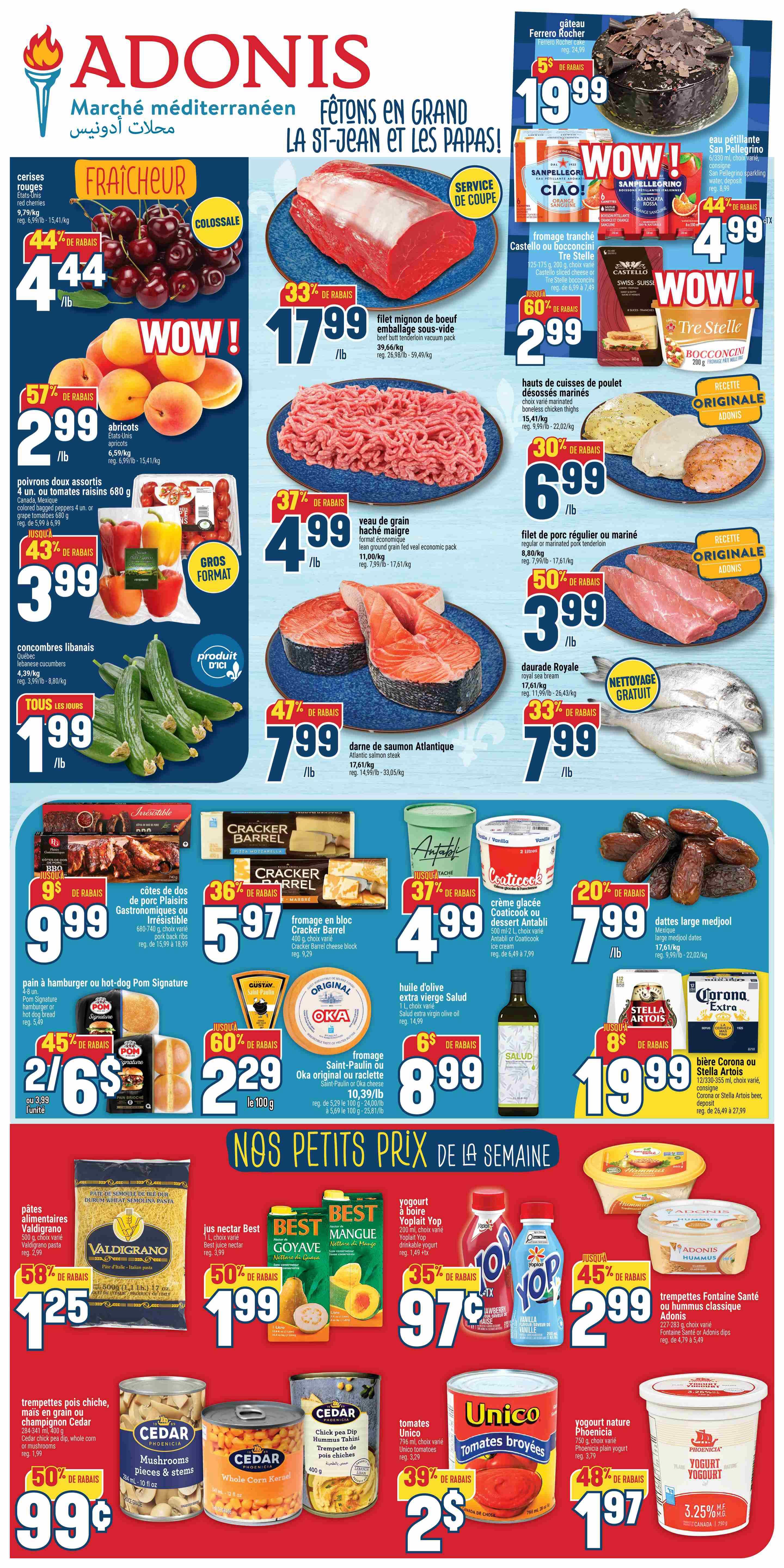 Adonis (QC) Flyer June 18 to 24