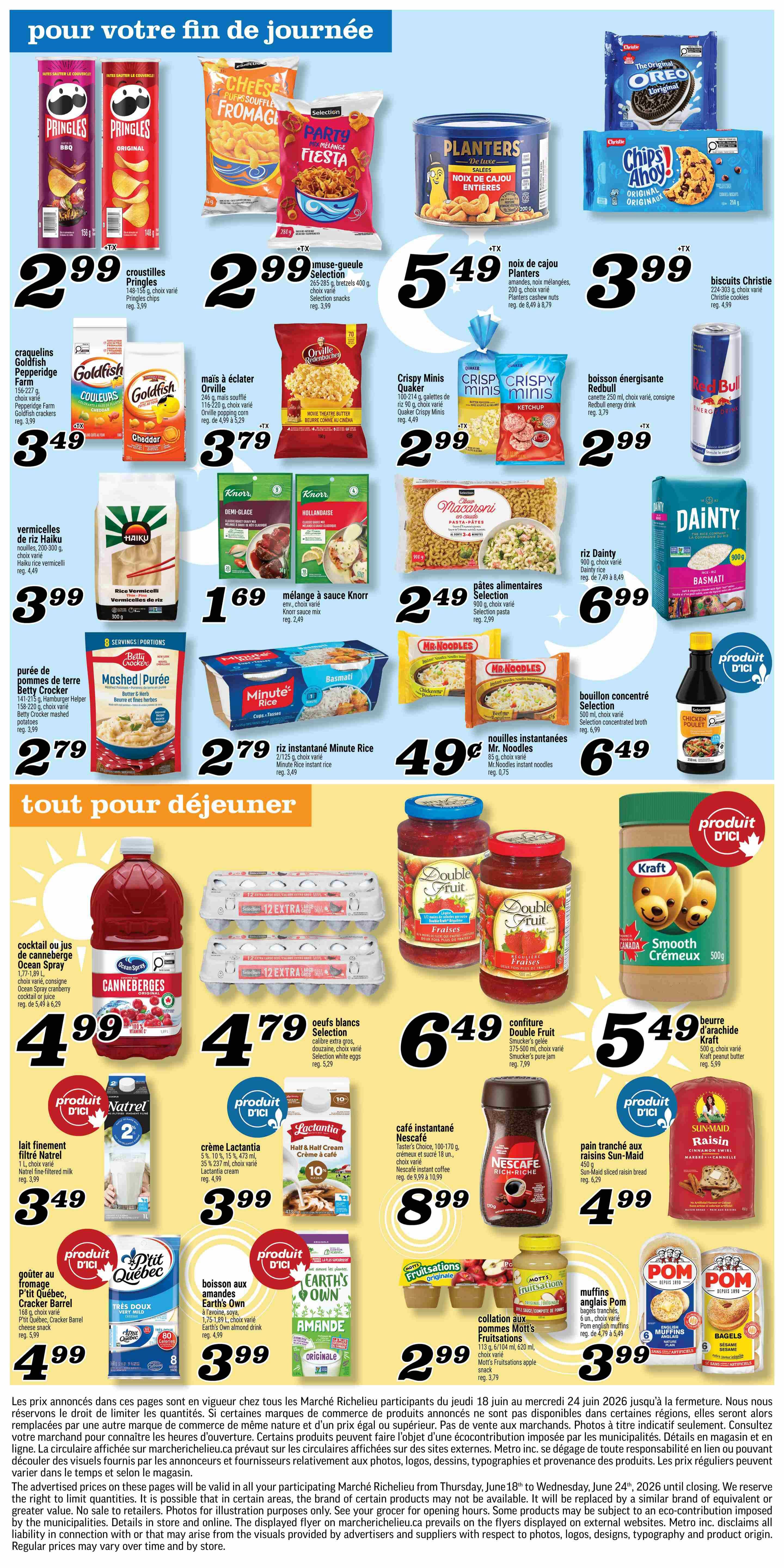 Marche Richelieu Flyer June 18 to 24