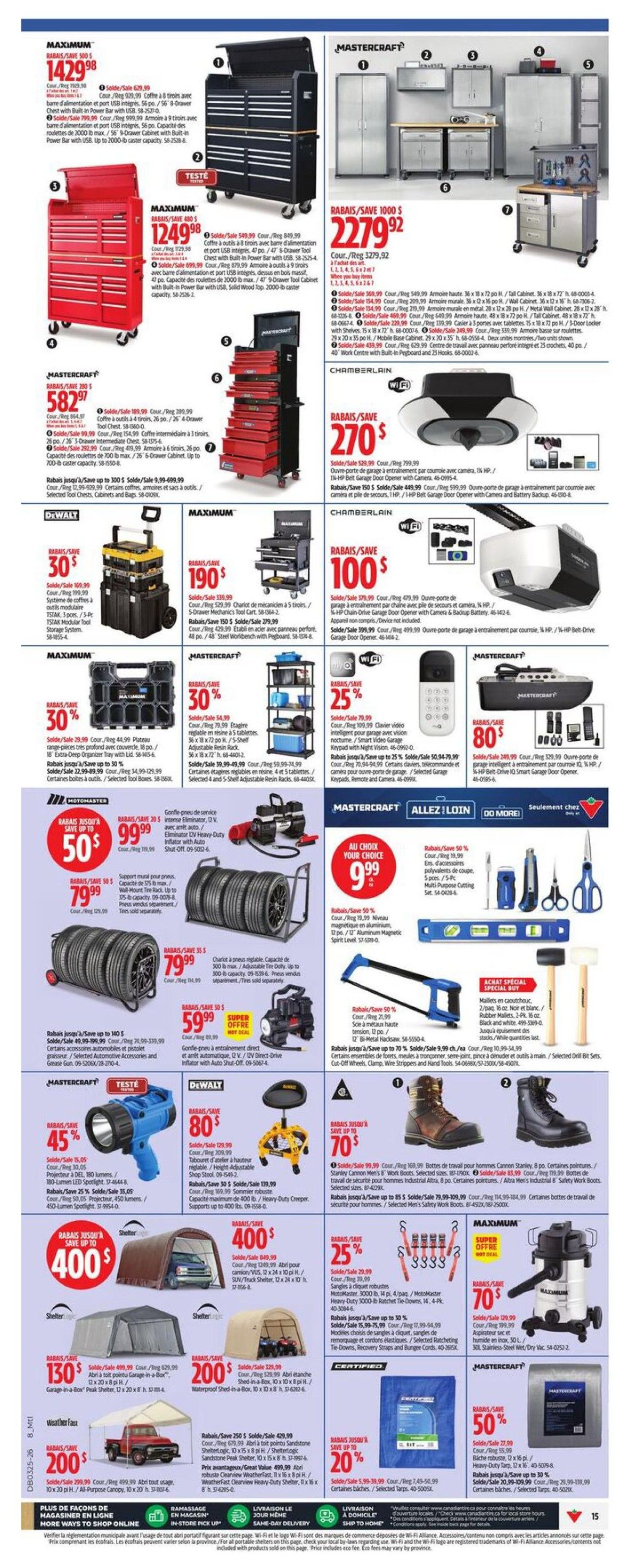 Canadian Tire (QC) Flyer June 18 to 28