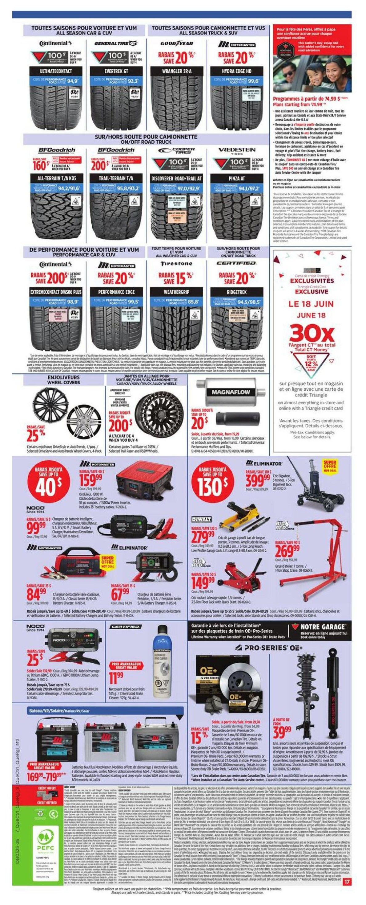 Canadian Tire (QC) Flyer June 18 to 28