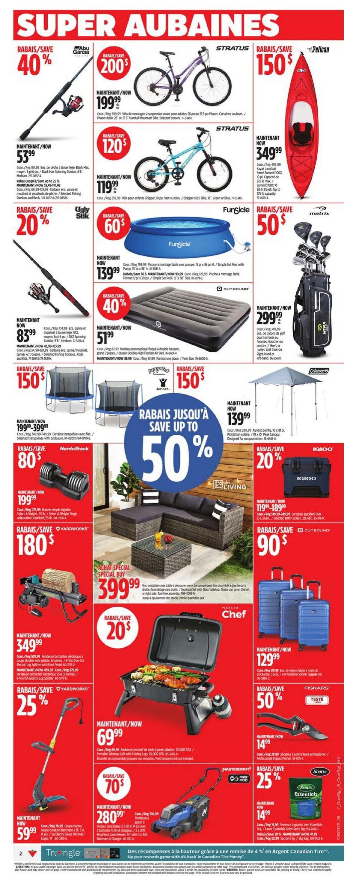 Canadian Tire (QC) Flyer June 18 to 28
