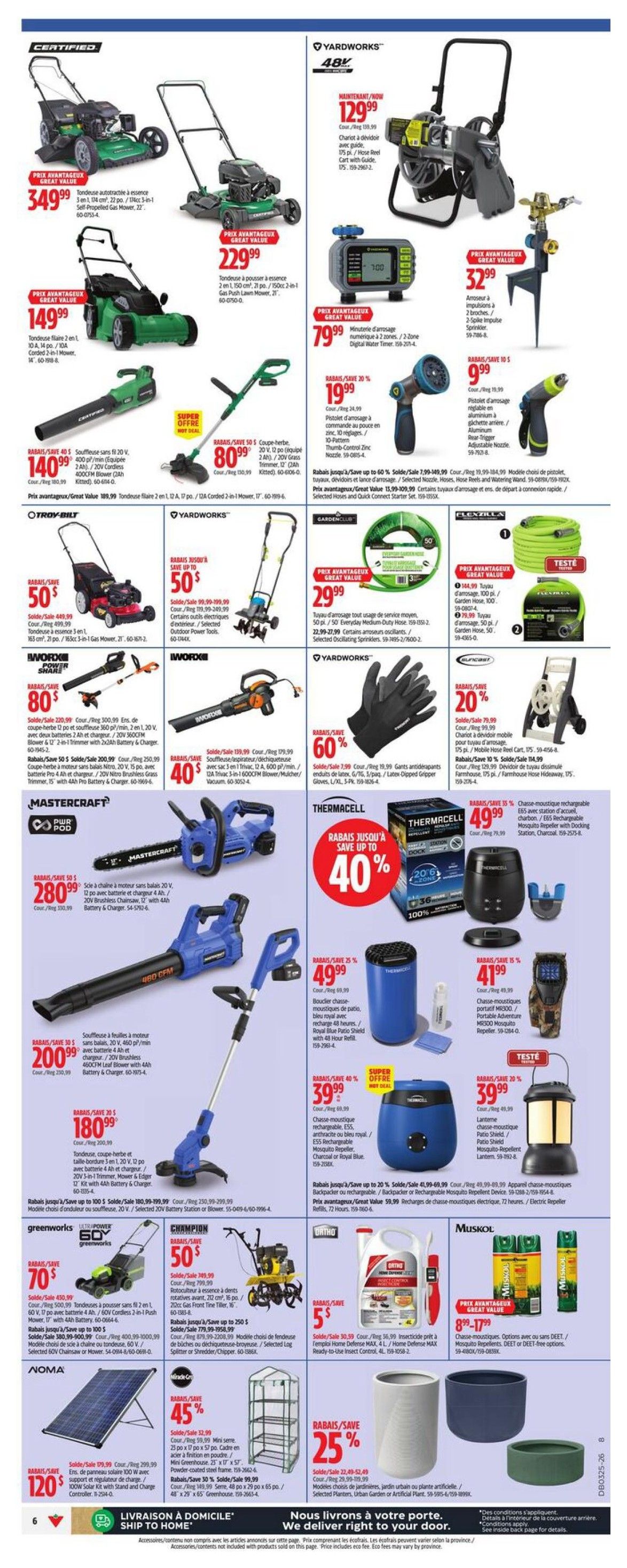 Canadian Tire (QC) Flyer June 18 to 28