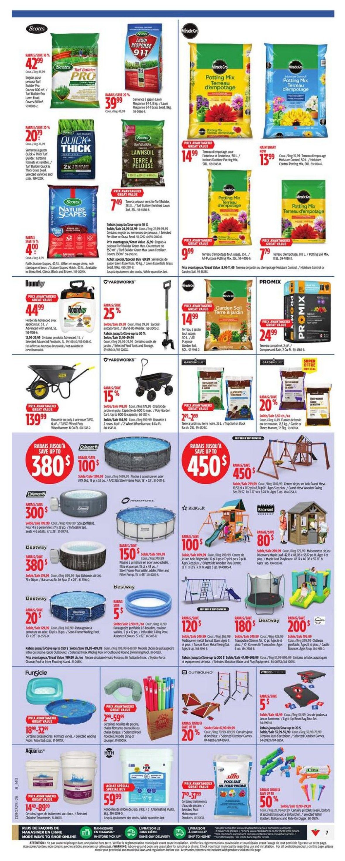Canadian Tire (QC) Flyer June 18 to 28