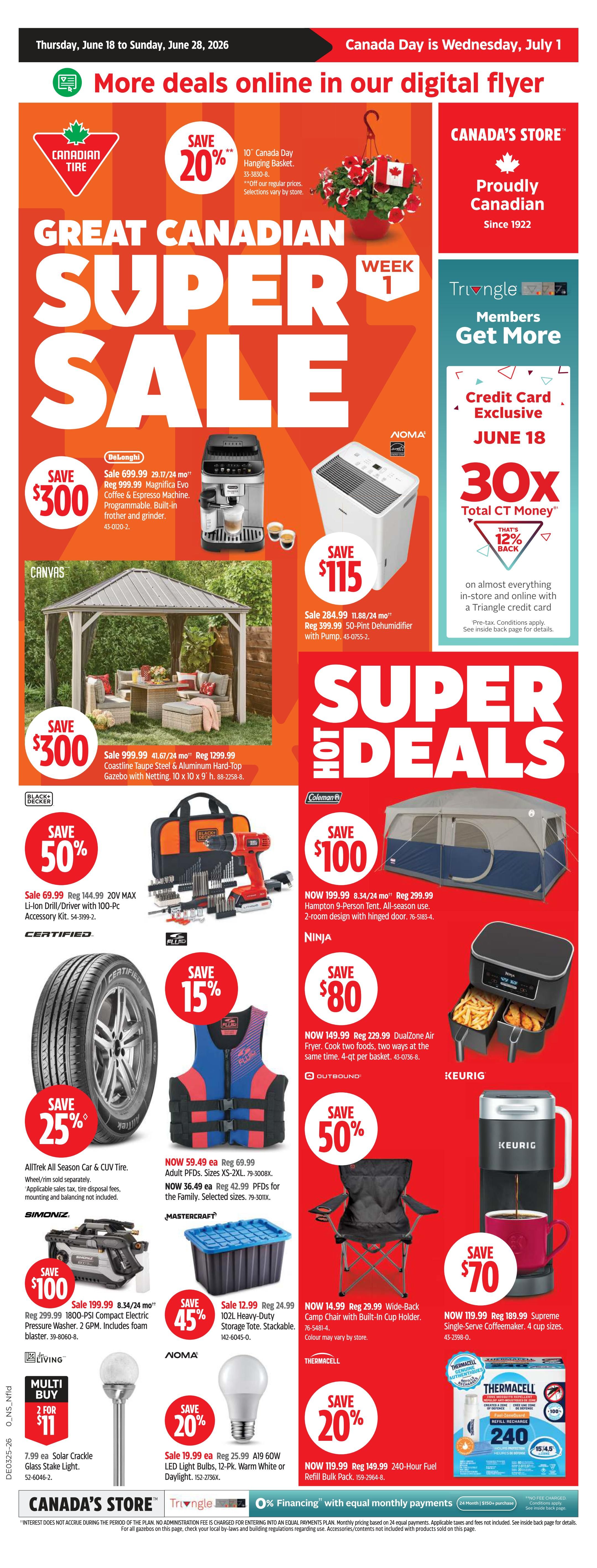 Canadian Tire (Atlantic) Flyer June 18 to 28