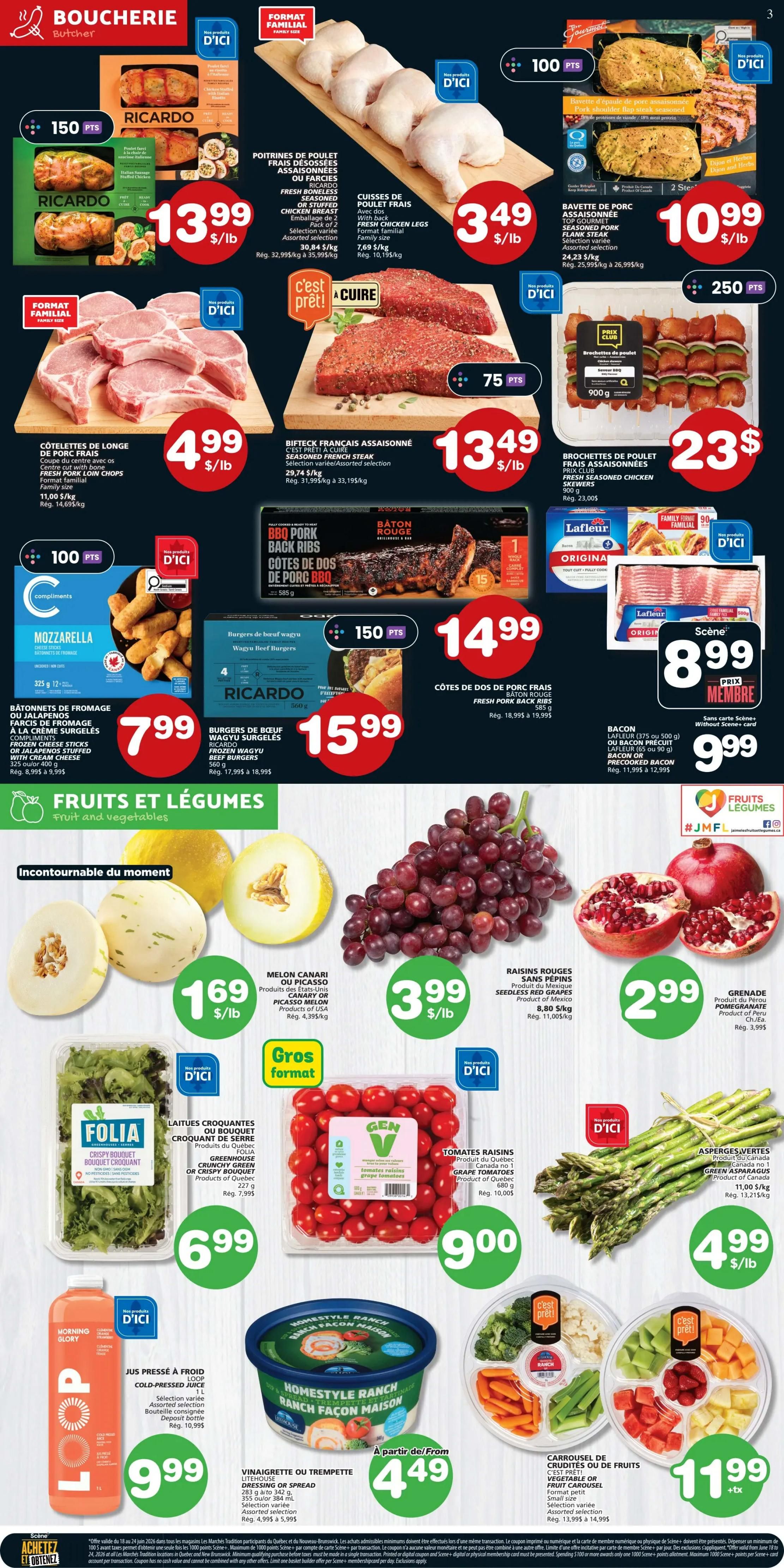 Marche Tradition (QC) Flyer June 18 to 24