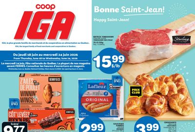 Coop IGA (QC) Flyer June 18 to 24