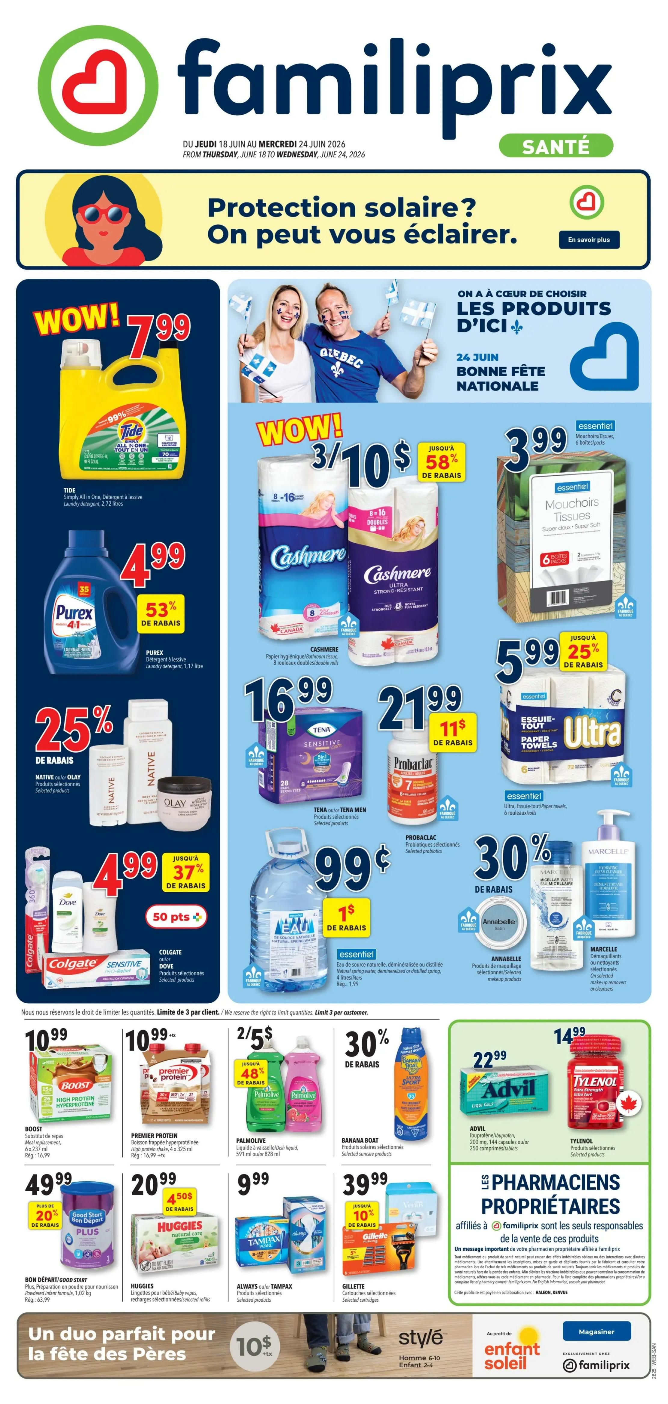 Familiprix Sante Flyer June 18 to 24