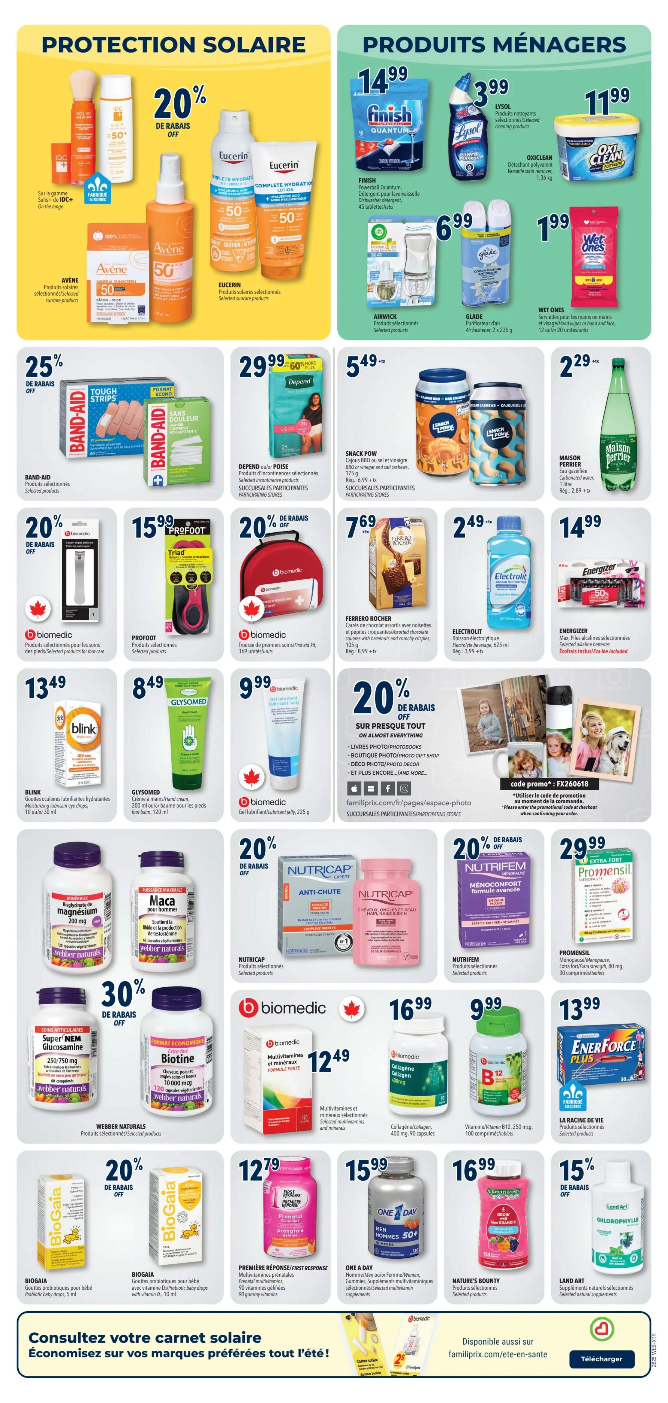 Familiprix Extra Flyer June 18 to 24