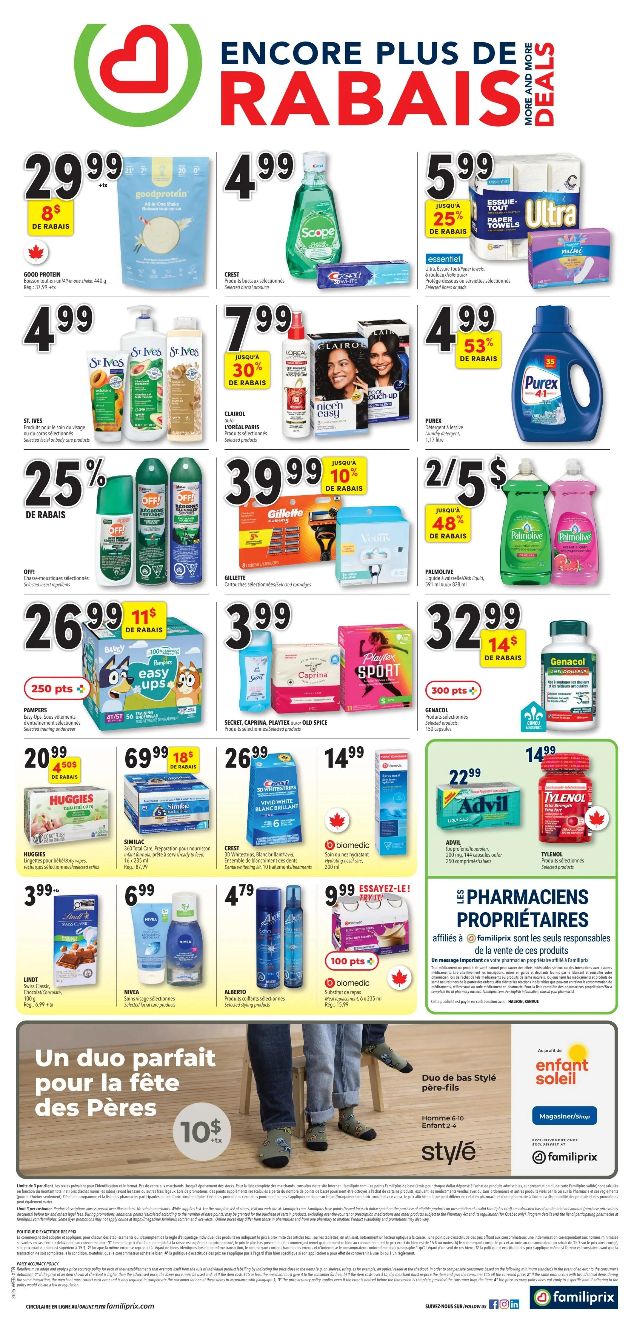 Familiprix Extra Flyer June 18 to 24