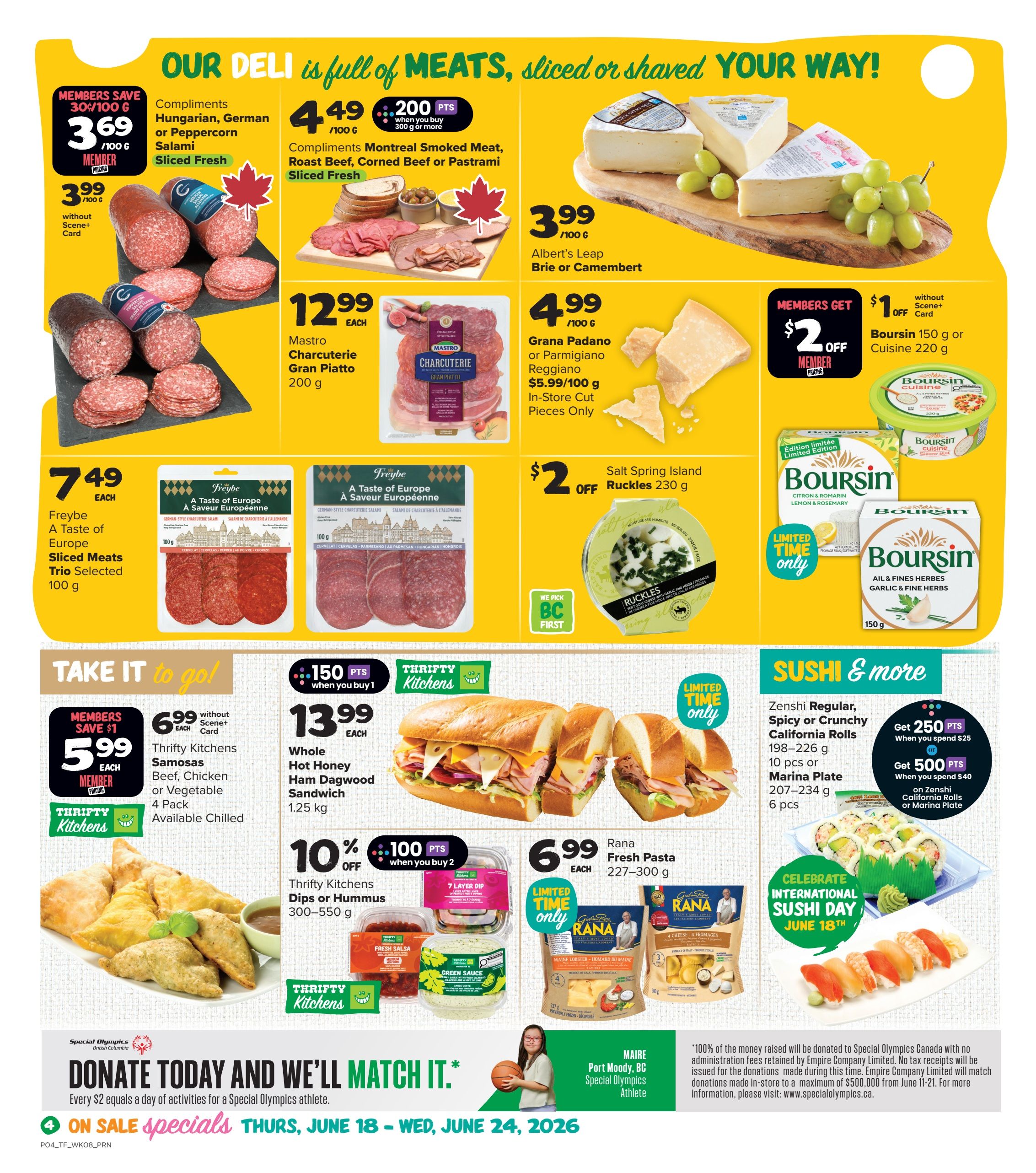 Thrifty Foods Flyer June 18 to 24