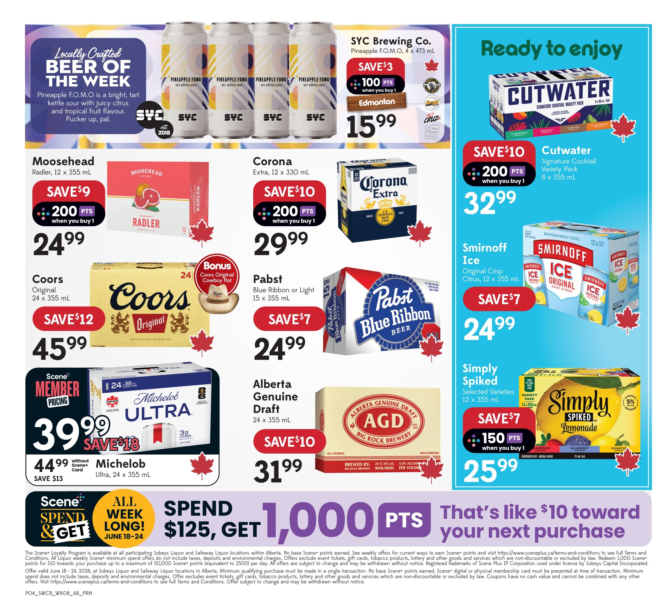 Sobeys/Safeway (AB) SWCB Flyer June 18 to 24