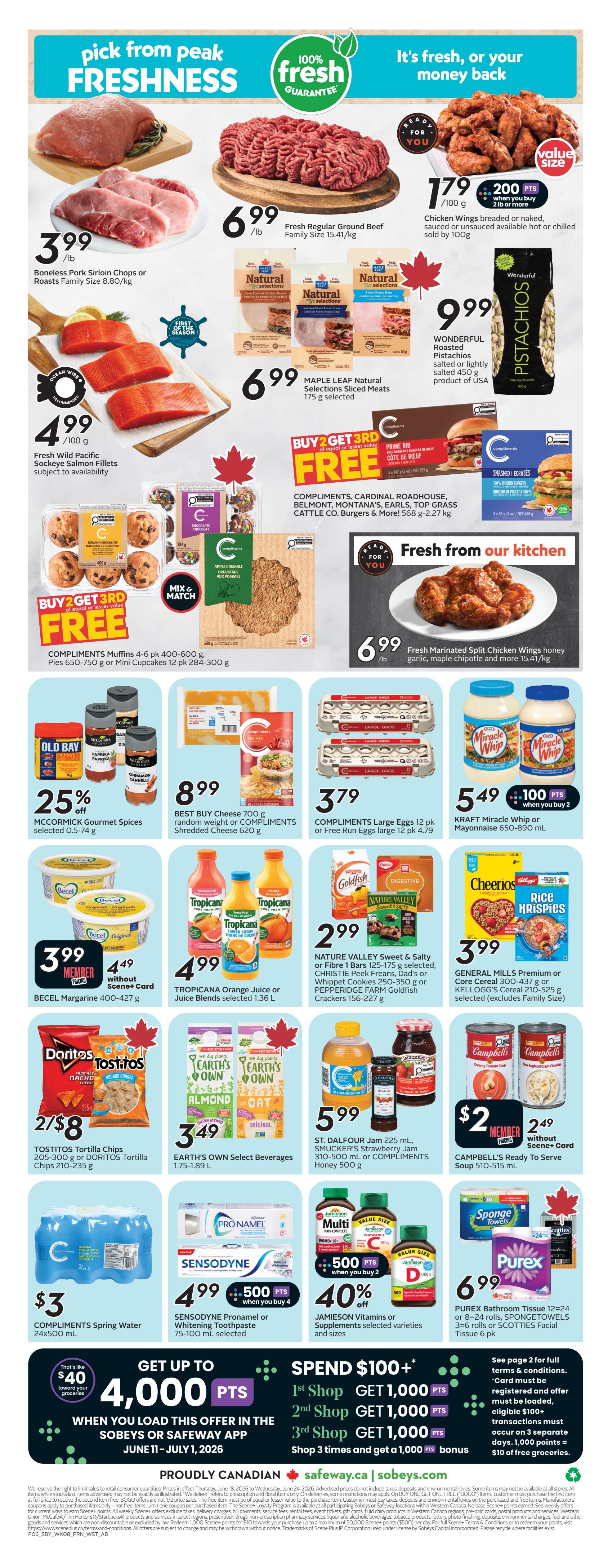 Sobeys/Safeway (AB) Flyer June 18 to 24