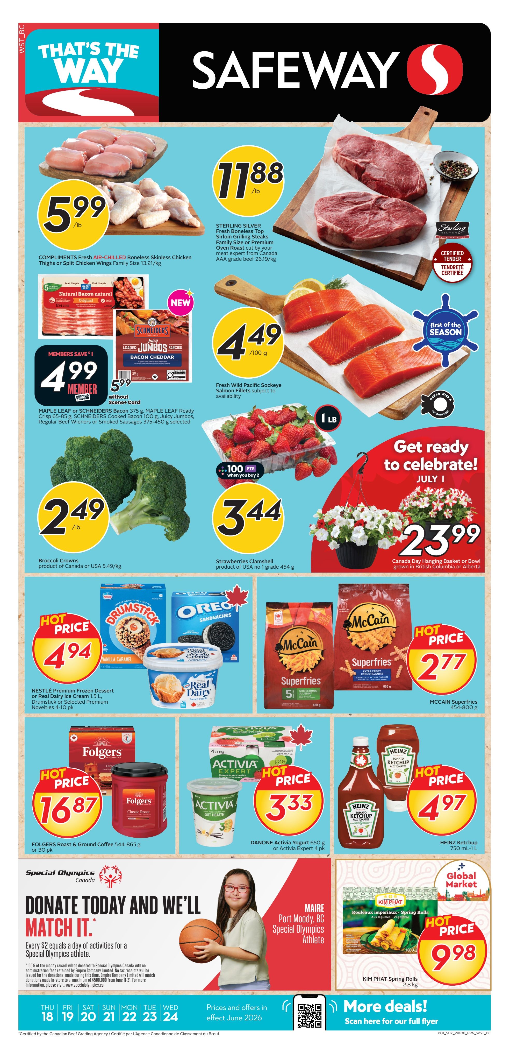 Safeway (BC) Flyer June 18 to 24