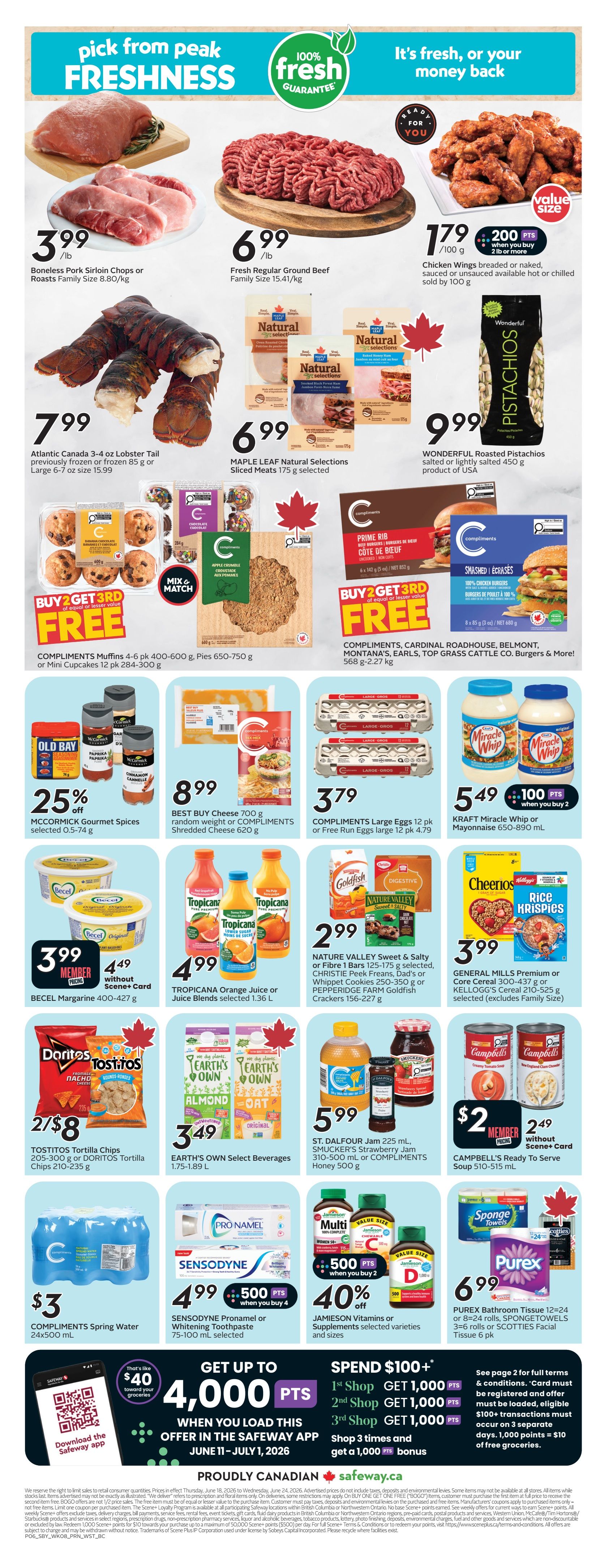 Safeway (BC) Flyer June 18 to 24