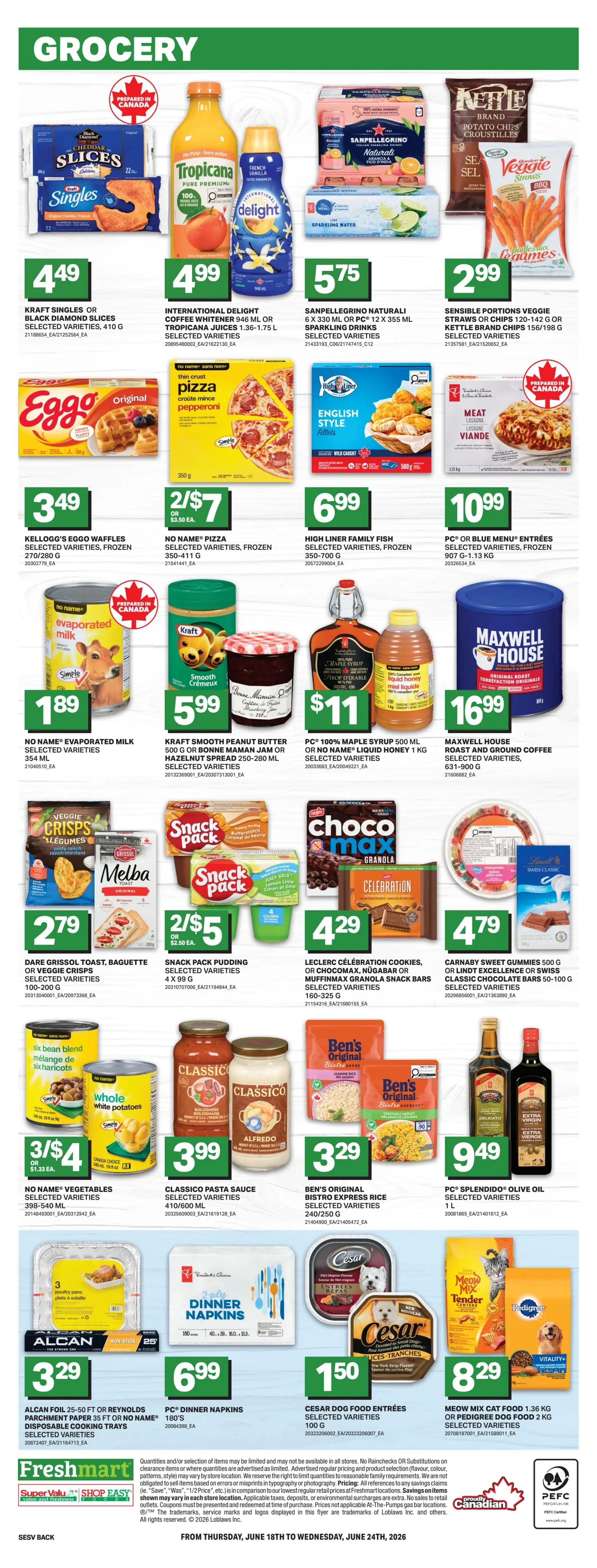 Shop Easy & SuperValu Flyer June 18 to 24