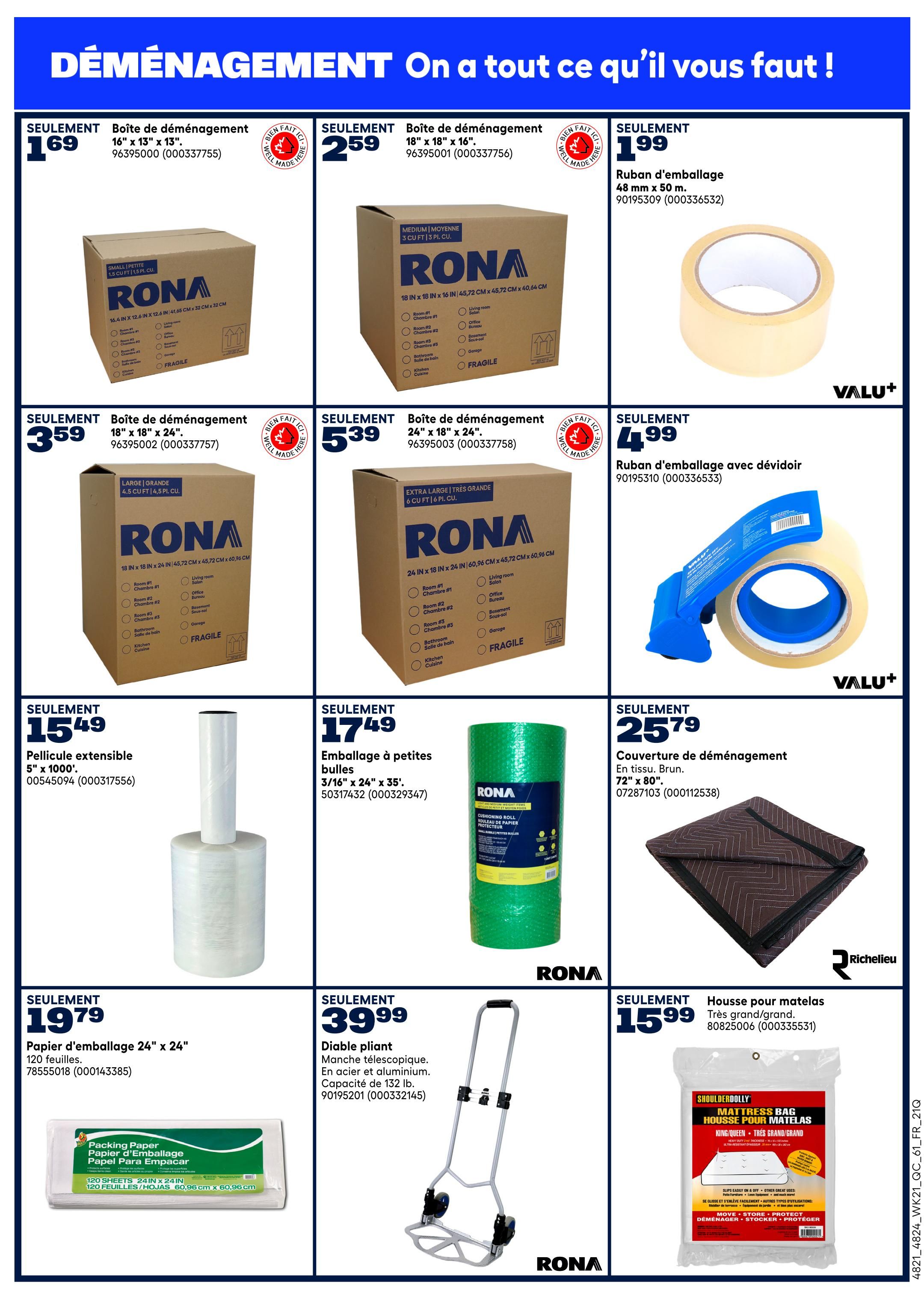 Rona & Rona+ (QC) Flyer June 18 to 24