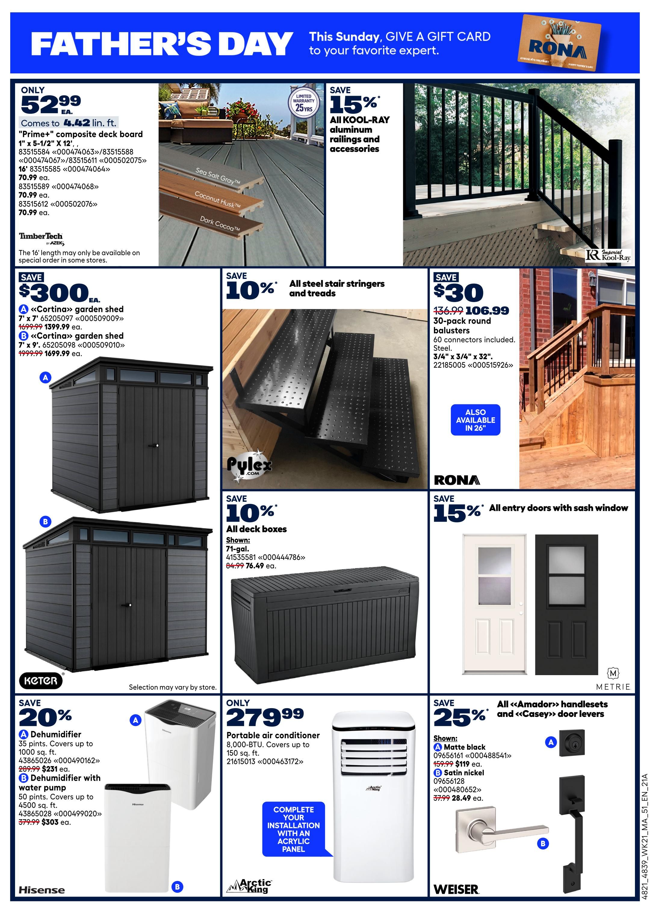 Rona & Rona+ (Atlantic) Flyer June 18 to 24