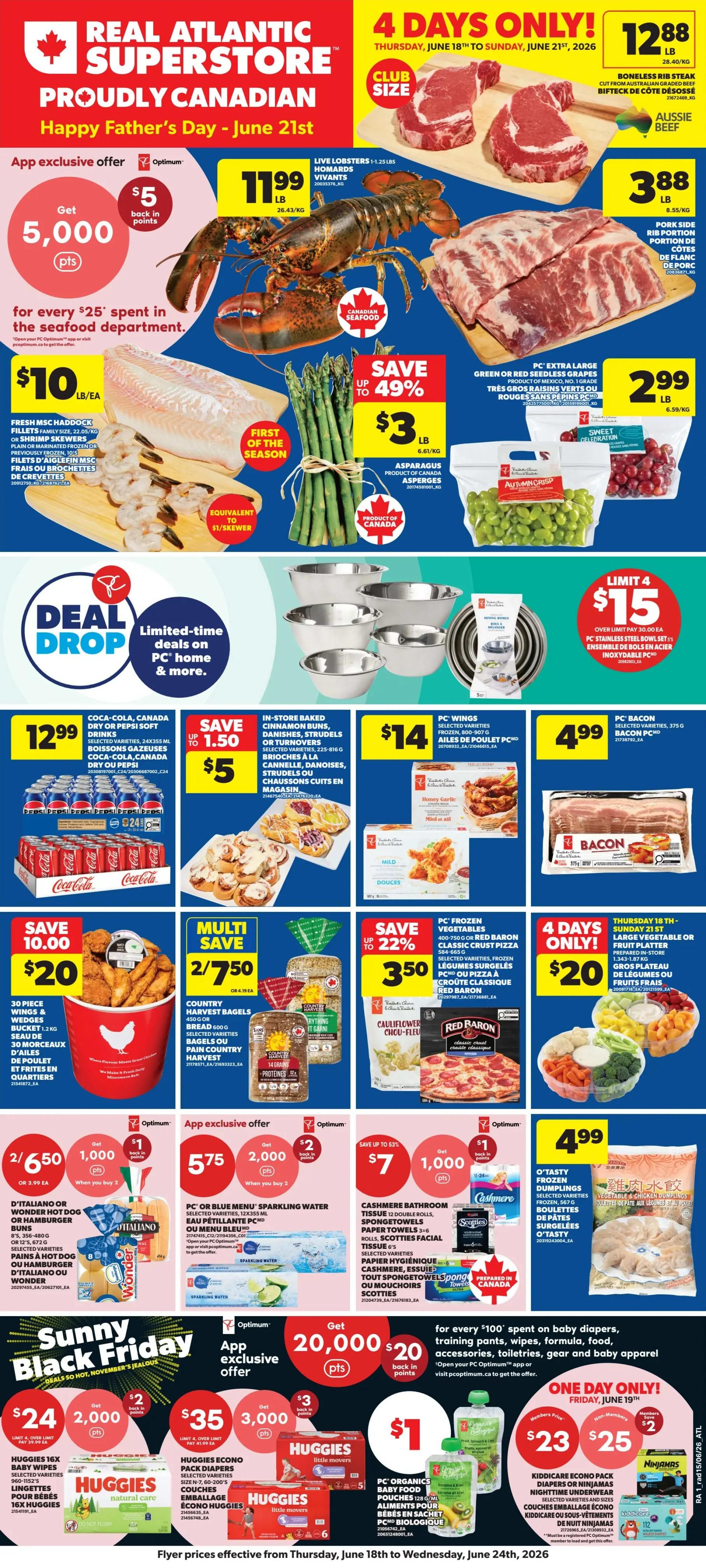 Real Atlantic Superstore Flyer June 18 to 24