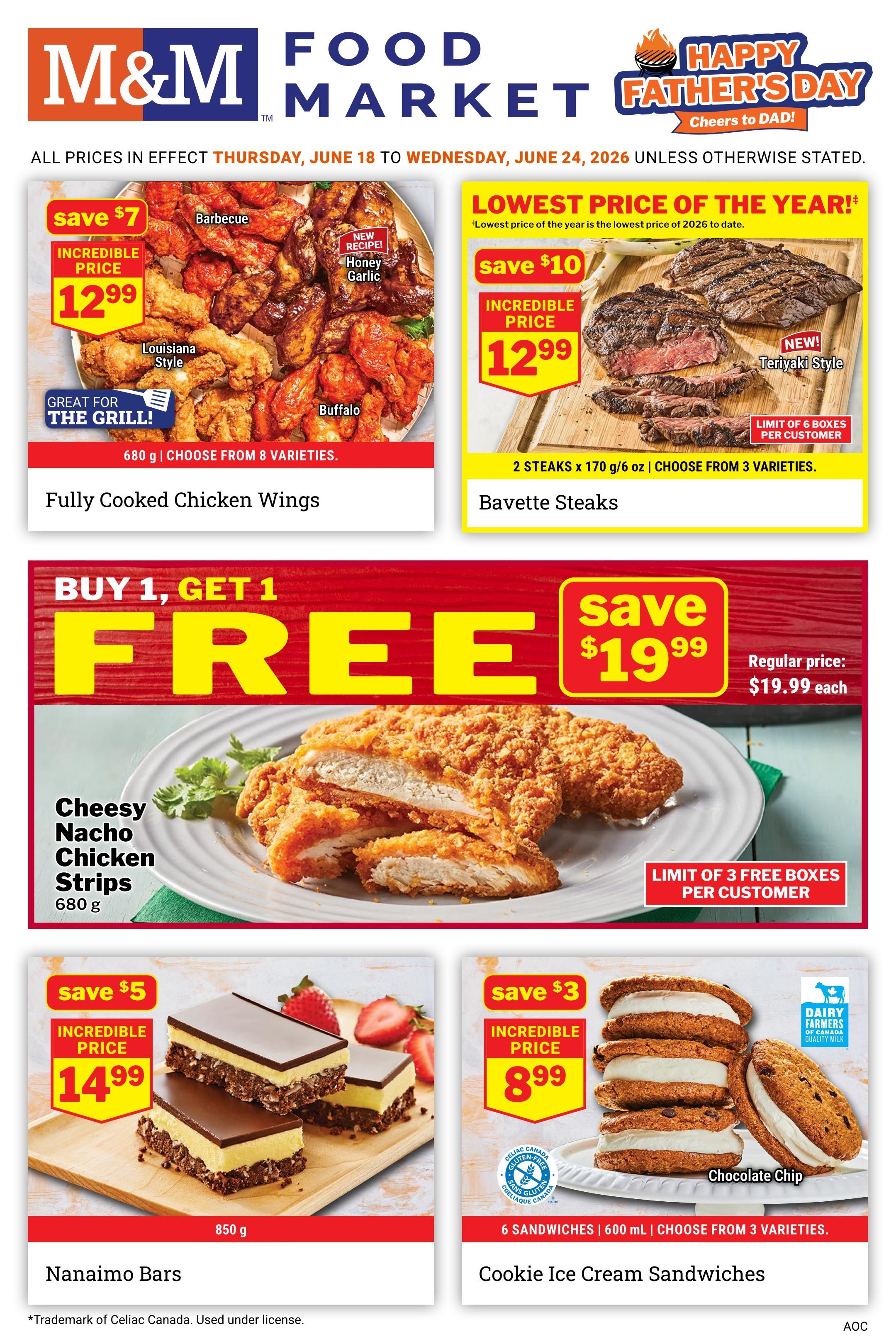 M&M Food Market (Atlantic, ON & West) Flyer June 18 to 24