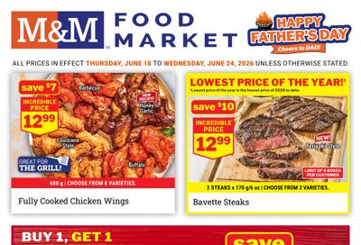 M&M Food Market (Atlantic, ON & West) Flyer June 18 to 24