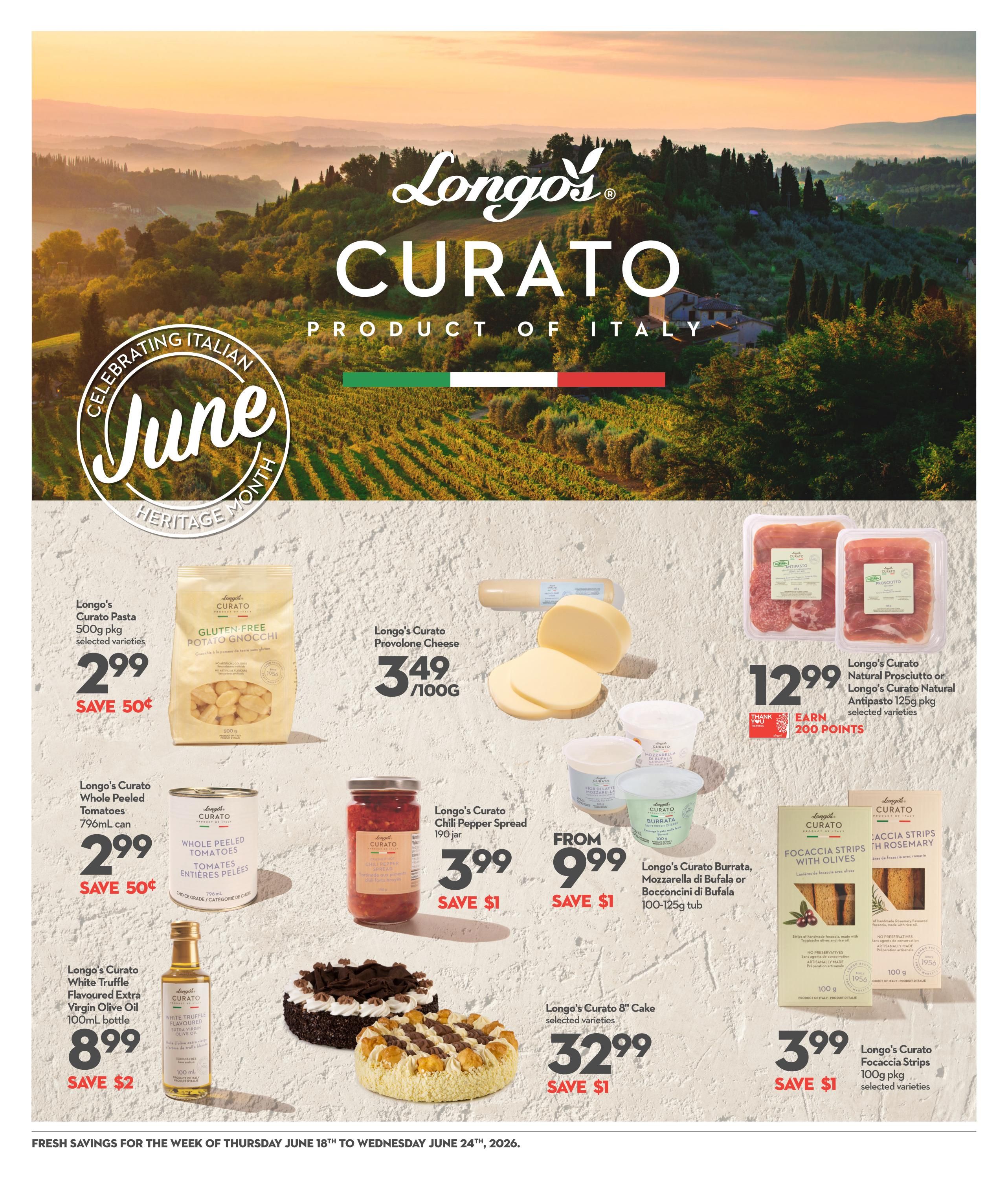 Longo's Flyer June 18 to 24