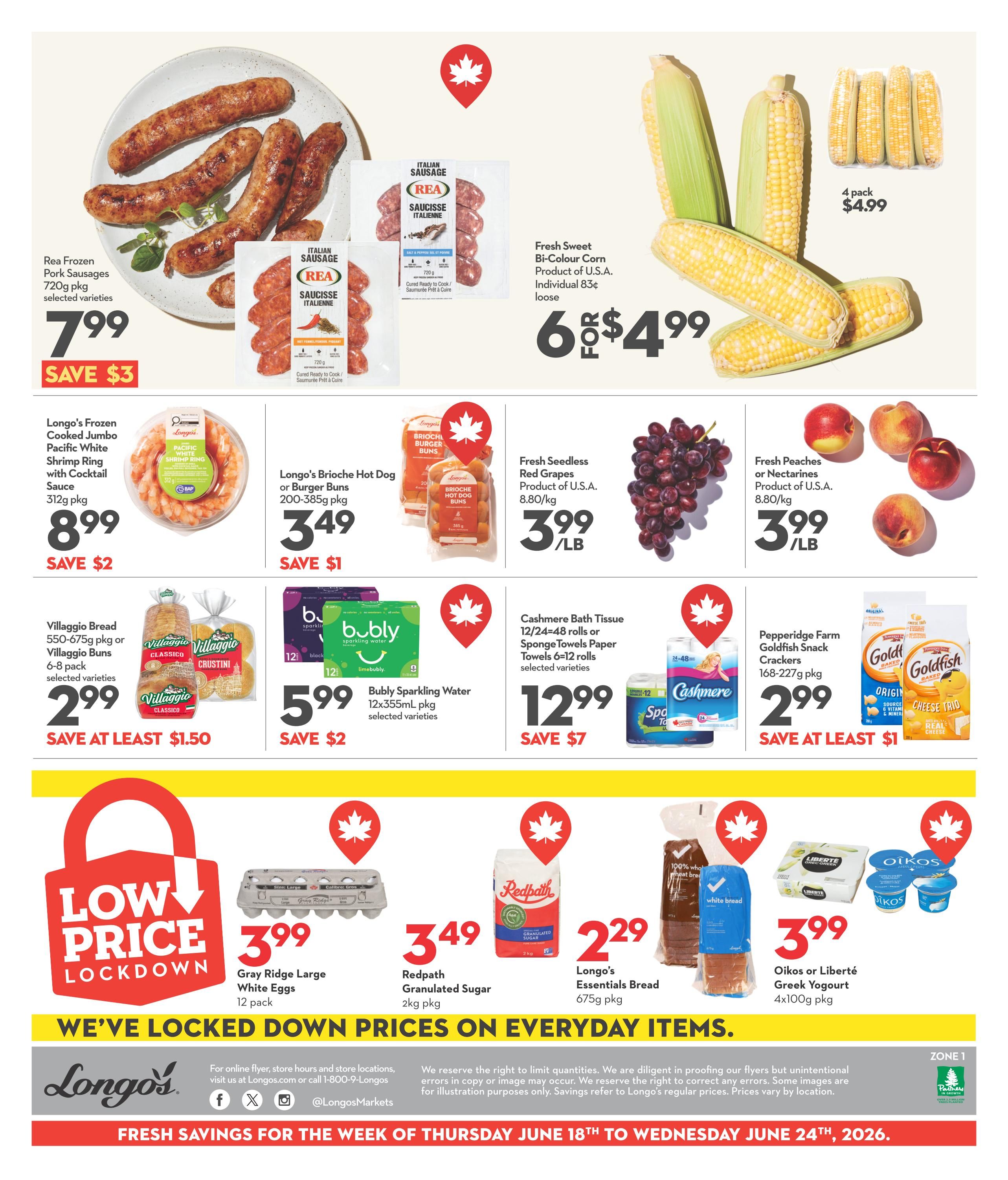 Longo's Flyer June 18 to 24