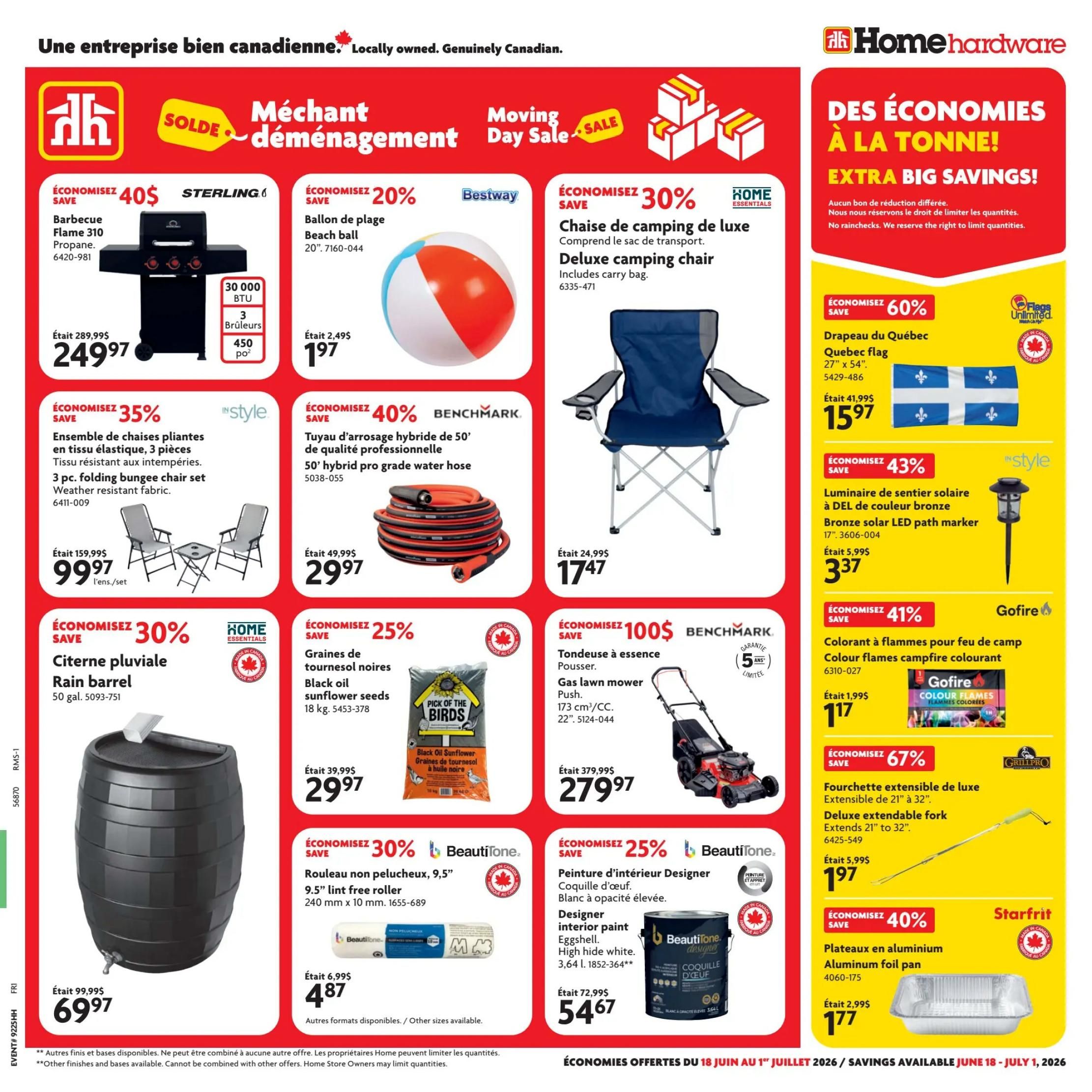 Home Hardware (QC) Flyer June 18 to July 1