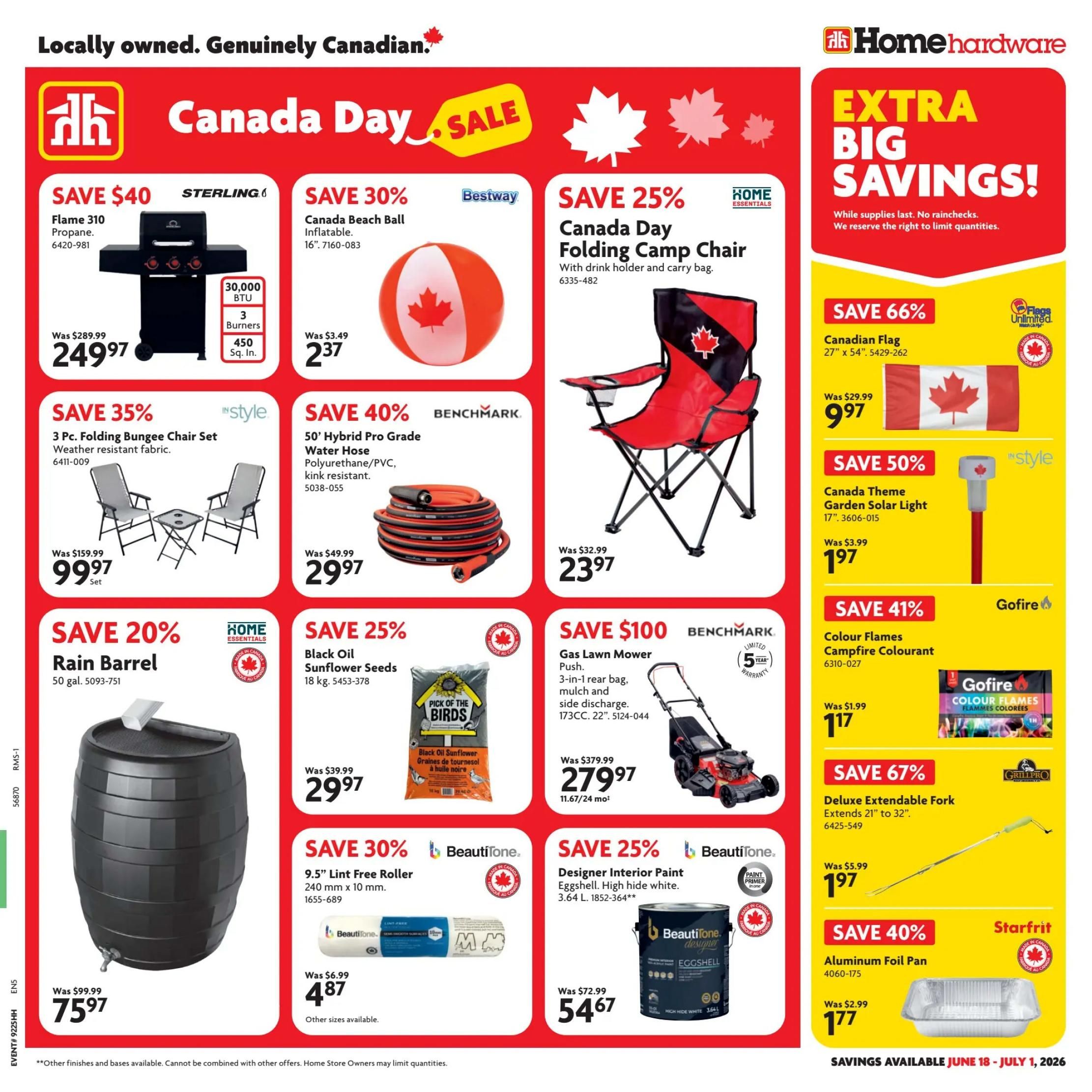 Home Hardware (BC) Flyer June 18 to July 1