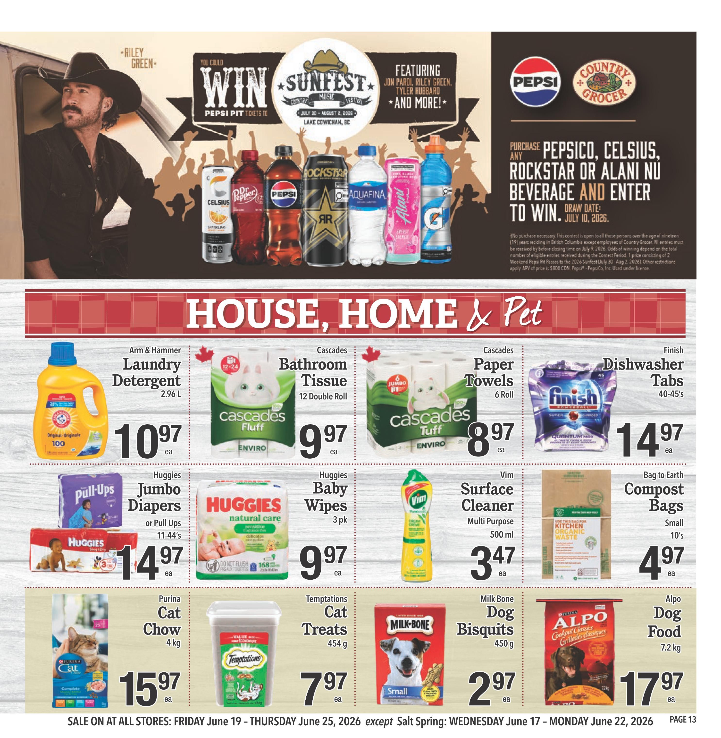 Country Grocer Flyer June 19 to 25