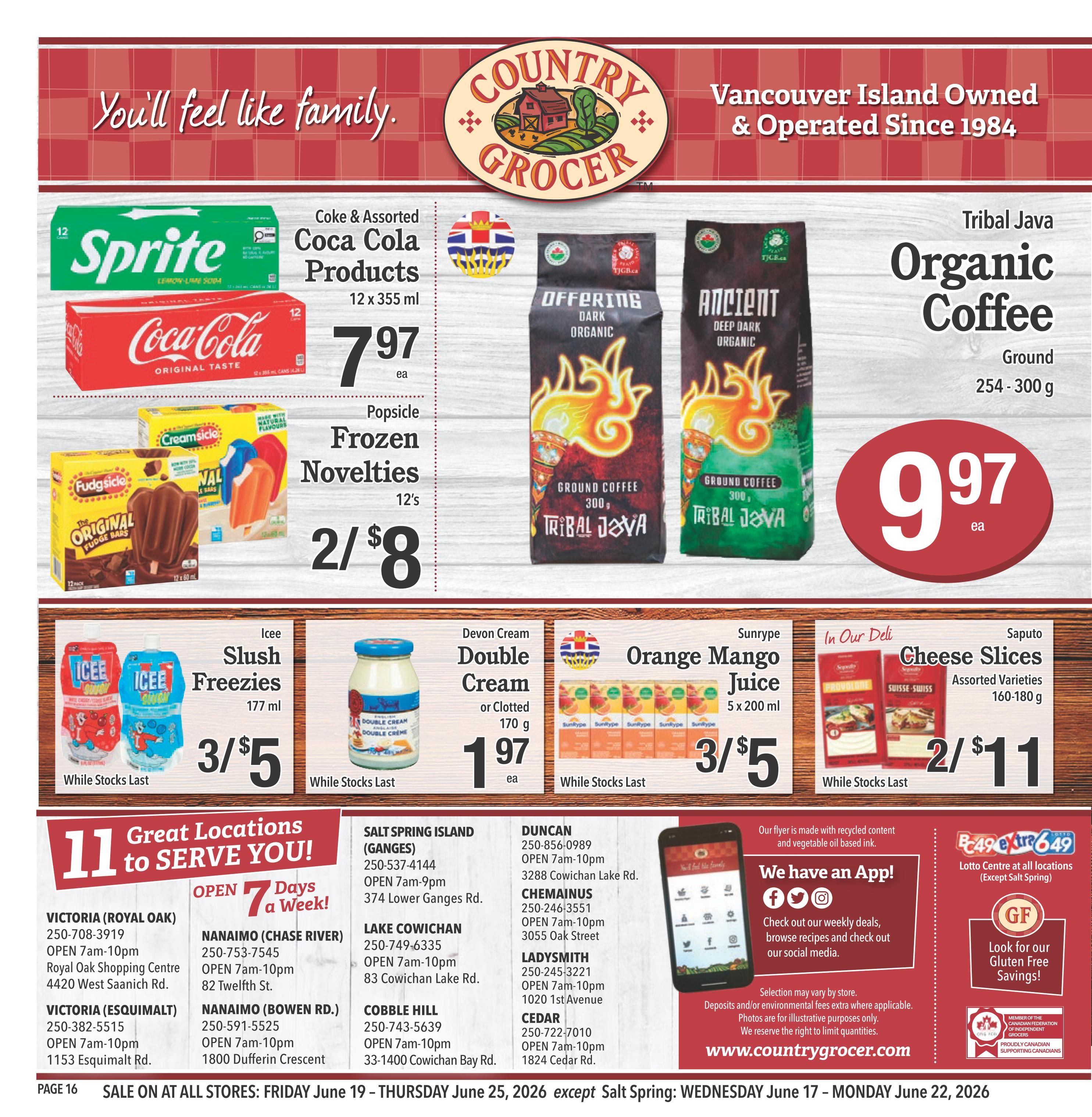 Country Grocer Flyer June 19 to 25
