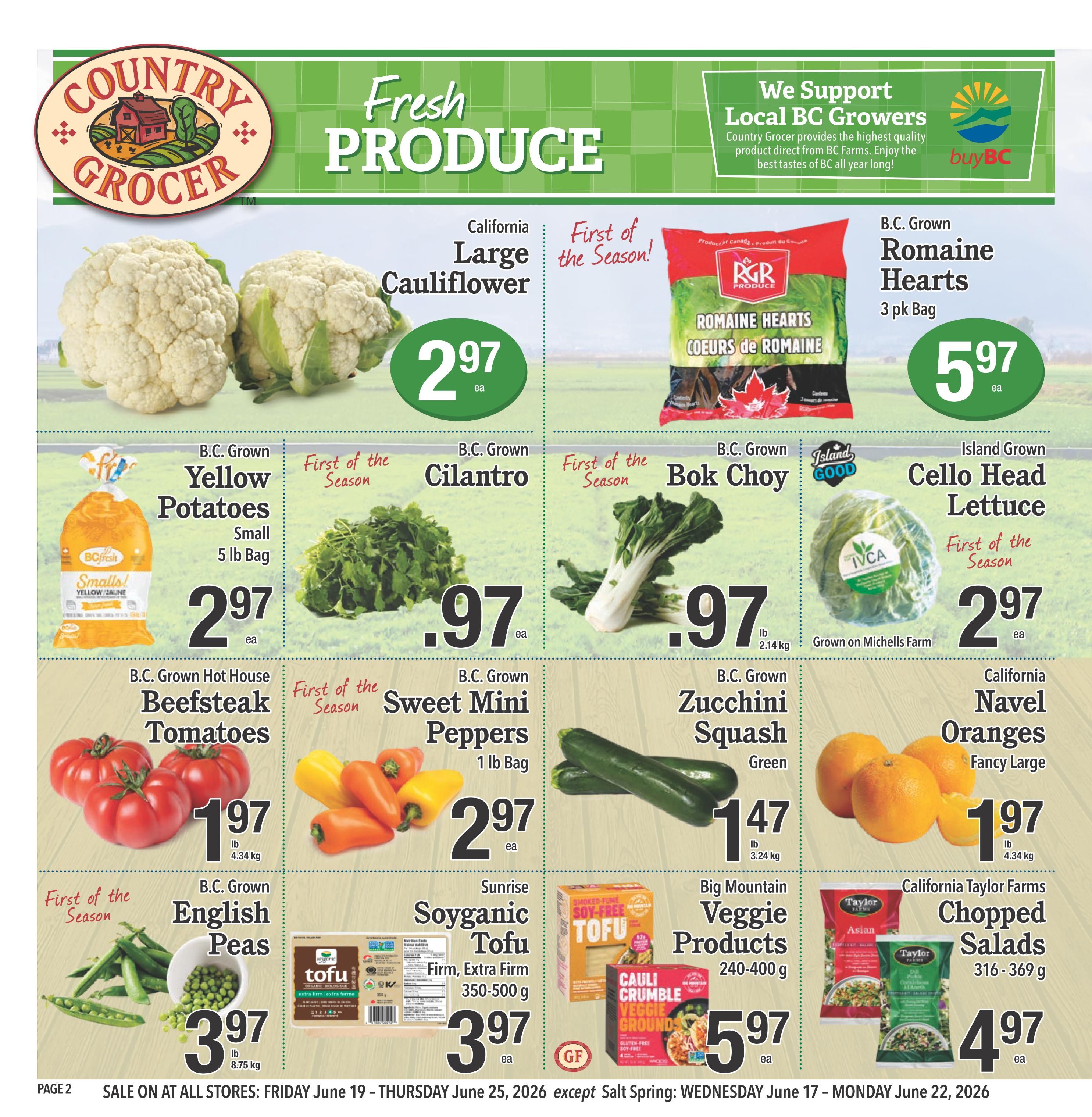 Country Grocer Flyer June 19 to 25