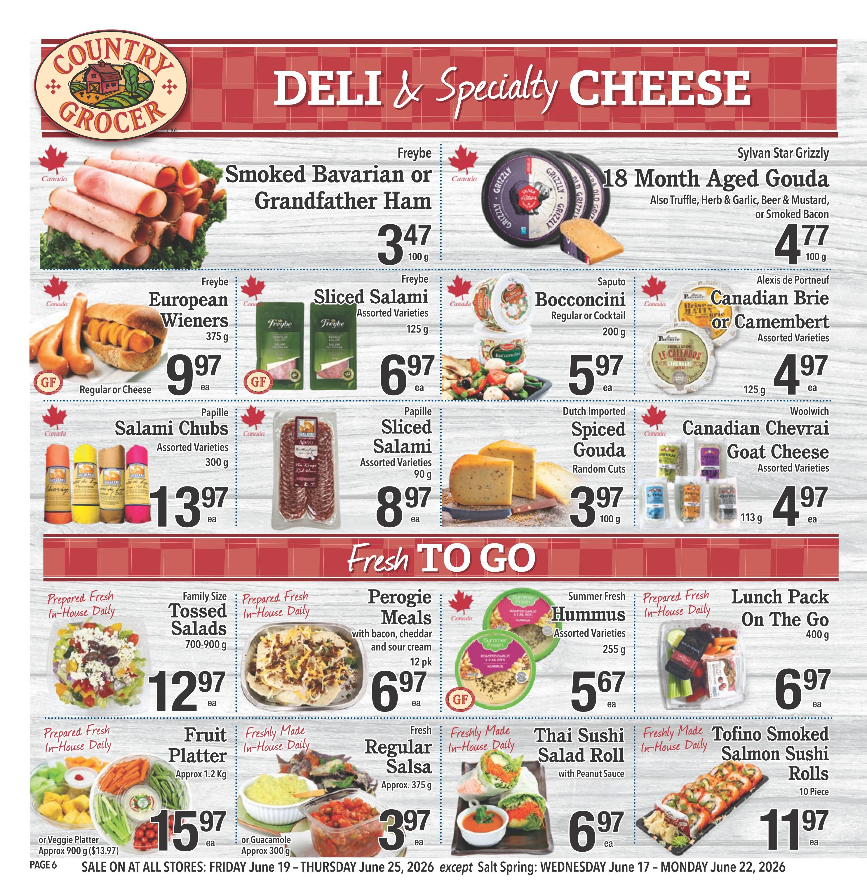 Country Grocer Flyer June 19 to 25