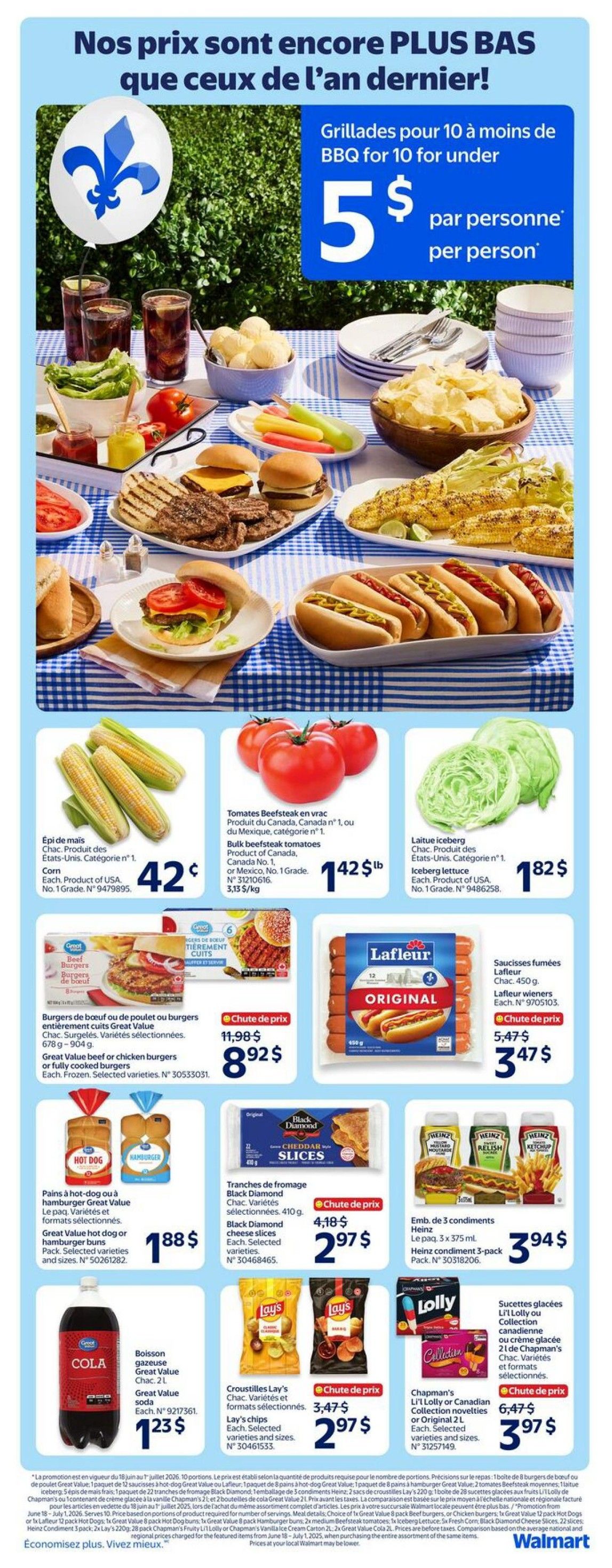 Walmart (QC) Flyer June 18 to 24