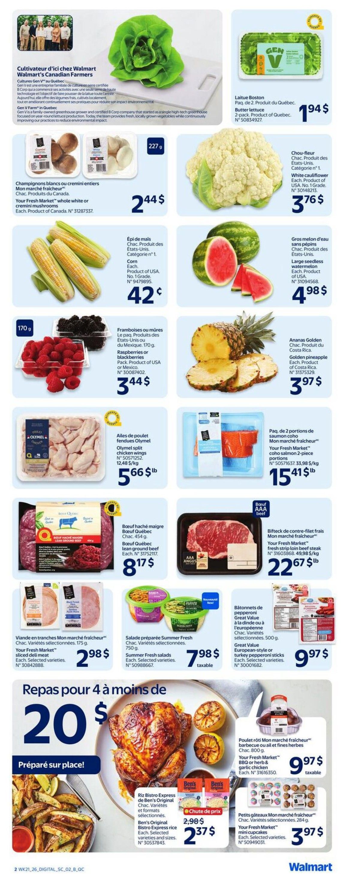 Walmart (QC) Flyer June 18 to 24