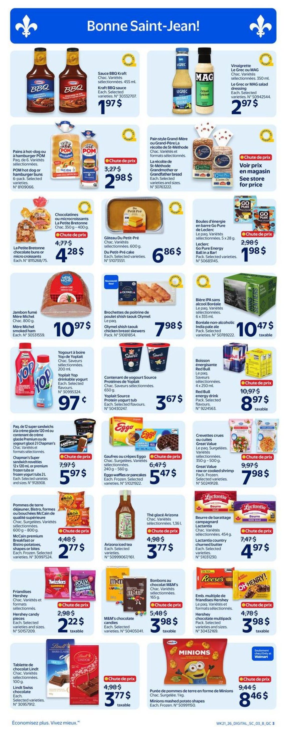 Walmart (QC) Flyer June 18 to 24
