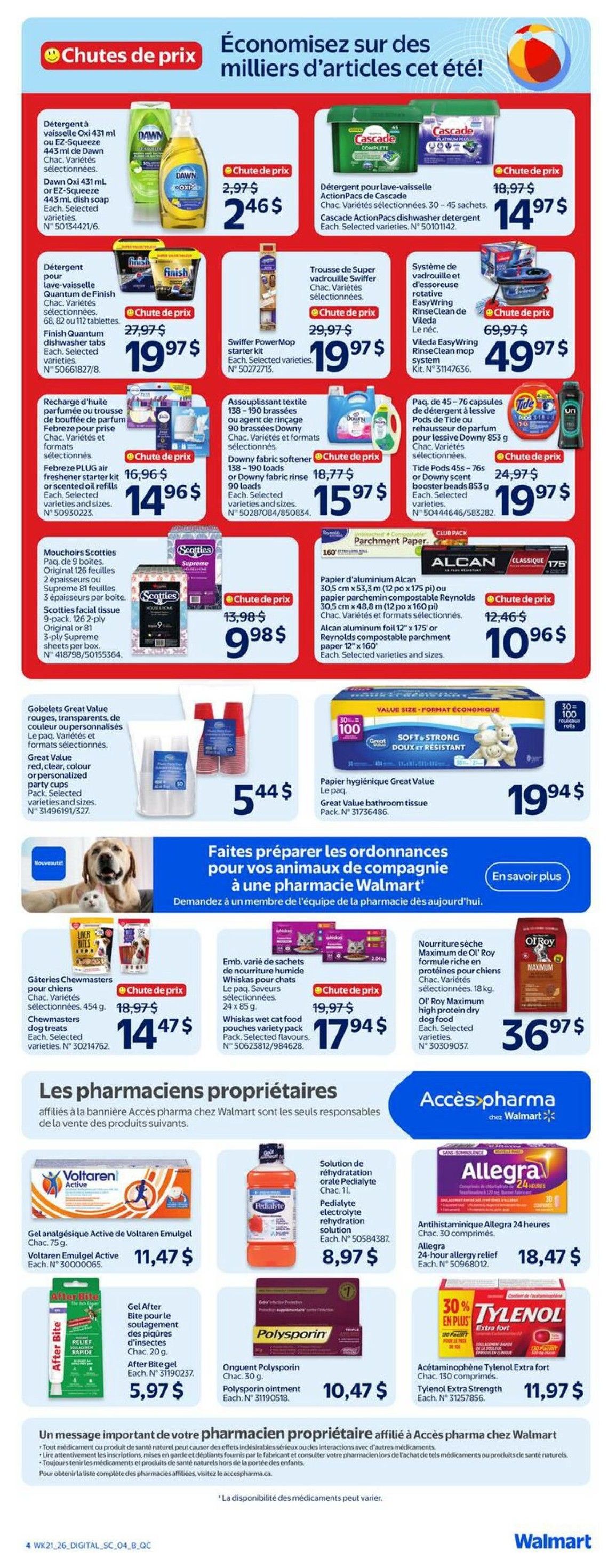 Walmart (QC) Flyer June 18 to 24